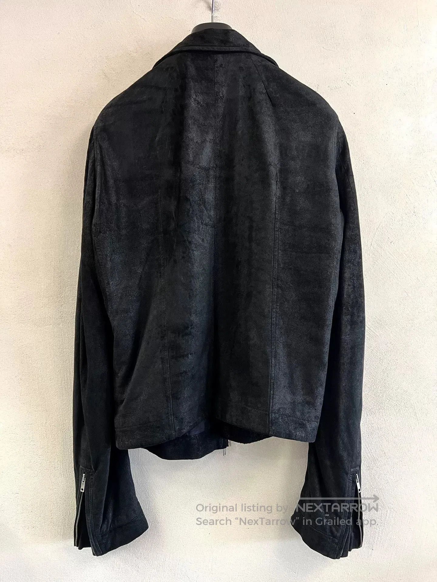 Rick Owens Rick Owens Biker Jacket with Unique Cut. Size US M / EU 48-50 / 2 - 2 Thumbnail