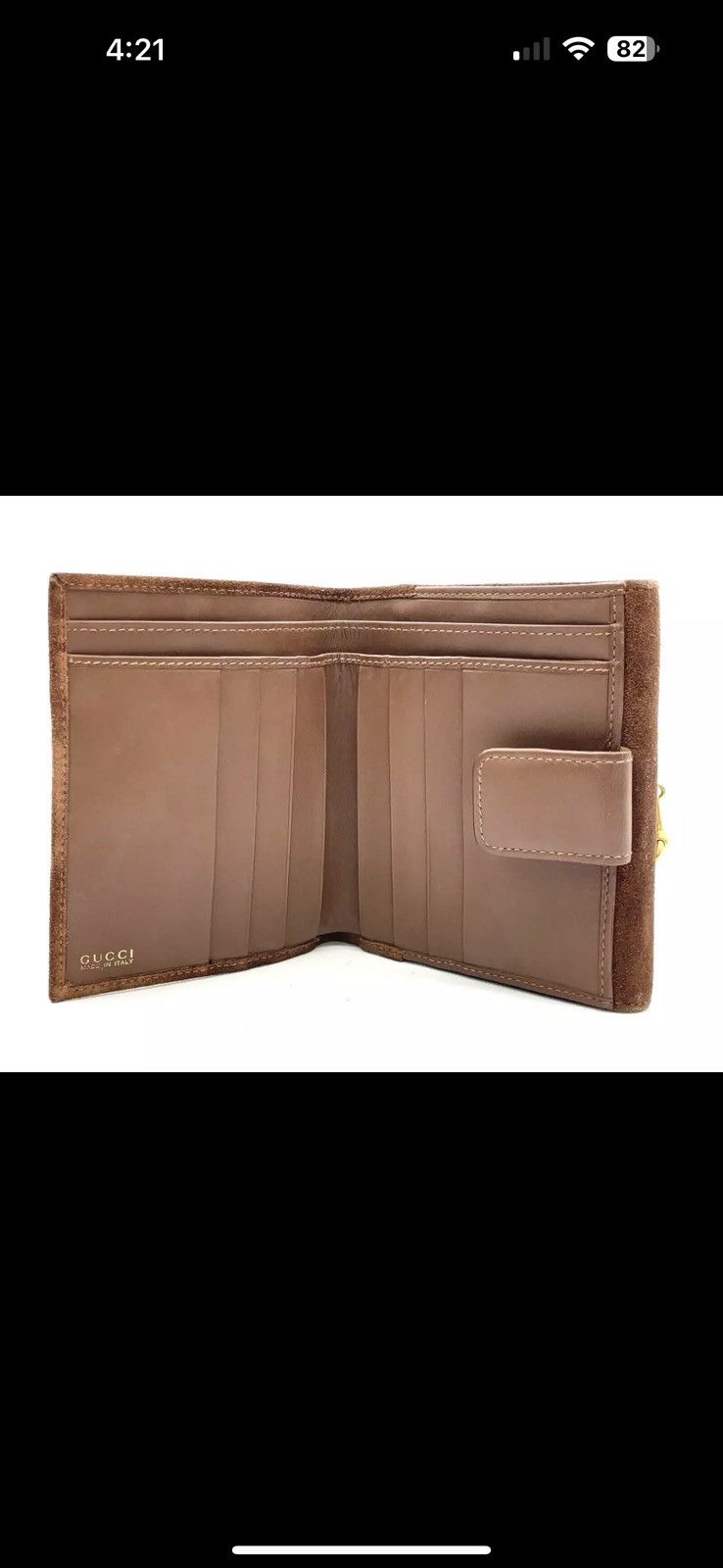 Gucci Authentic Gucci Horsebit Suede Bi-fold Wallet & 6 Key Holde Size ONE SIZE - 22 Thumbnail