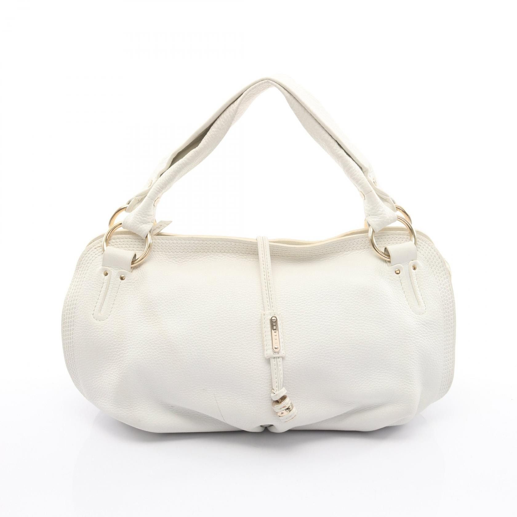 Celine Celine CELINE Bittersweet Leather Handbag Leather Handbag 160663NGR DUTY FREE for USA Size ONE SIZE - 1 Thumbnail