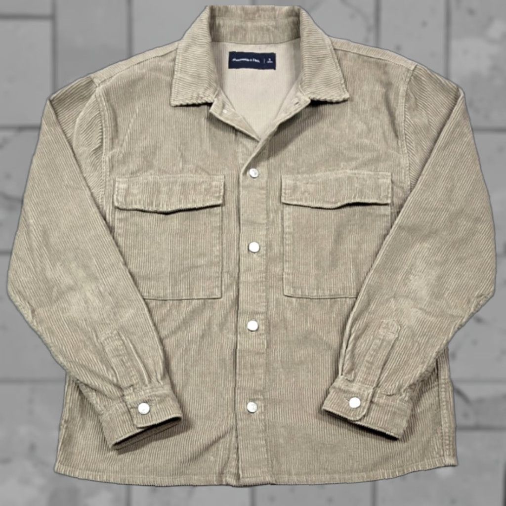 Abercrombie & Fitch Abercrombie & Fitch Jacket Men Corduroy Shacket Brown Work Shirt Gorpcore Shacket Corduroy Shirt Brown Abercrombie & Fitch Men Jacket Size S Size US S / EU 44-46 / 1 - 1 Thumbnail