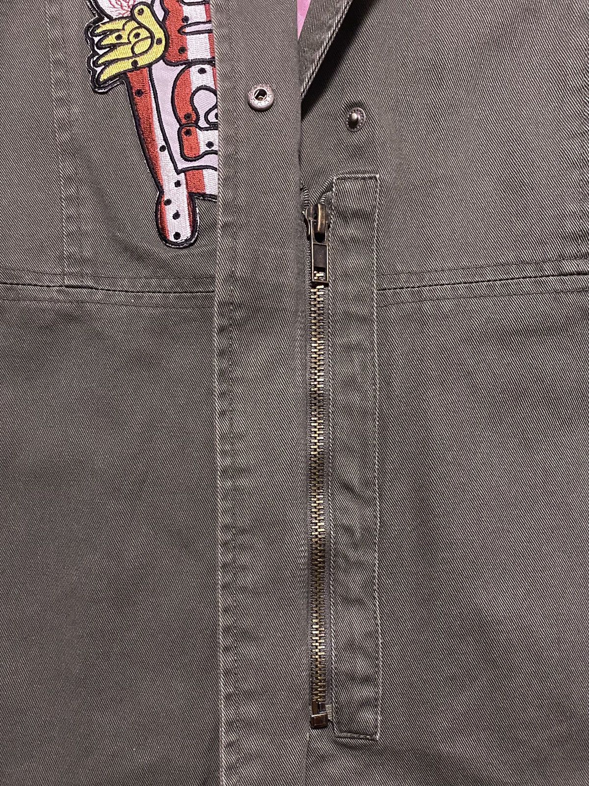 Von Dutch Vtg Von Dutch Patchwork Big Logo Embroidery Jacket Blazer Size M / US 6-8 / IT 42-44 - 16 Thumbnail