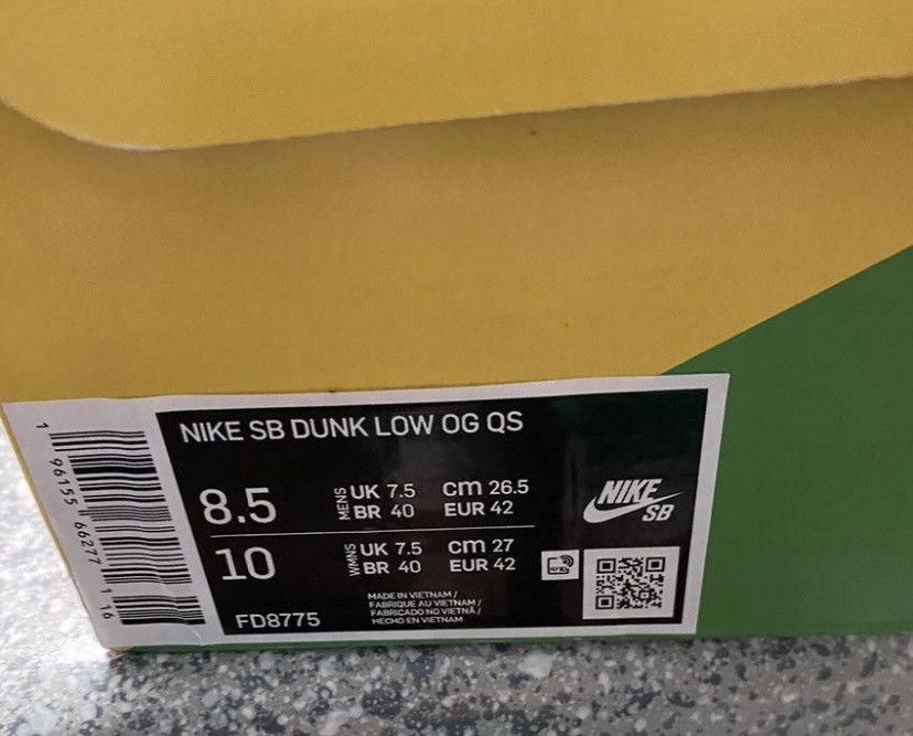 Nike SB Nike SB Low x HUF New York Size US 8.5 / EU 41-42 - 10 Thumbnail