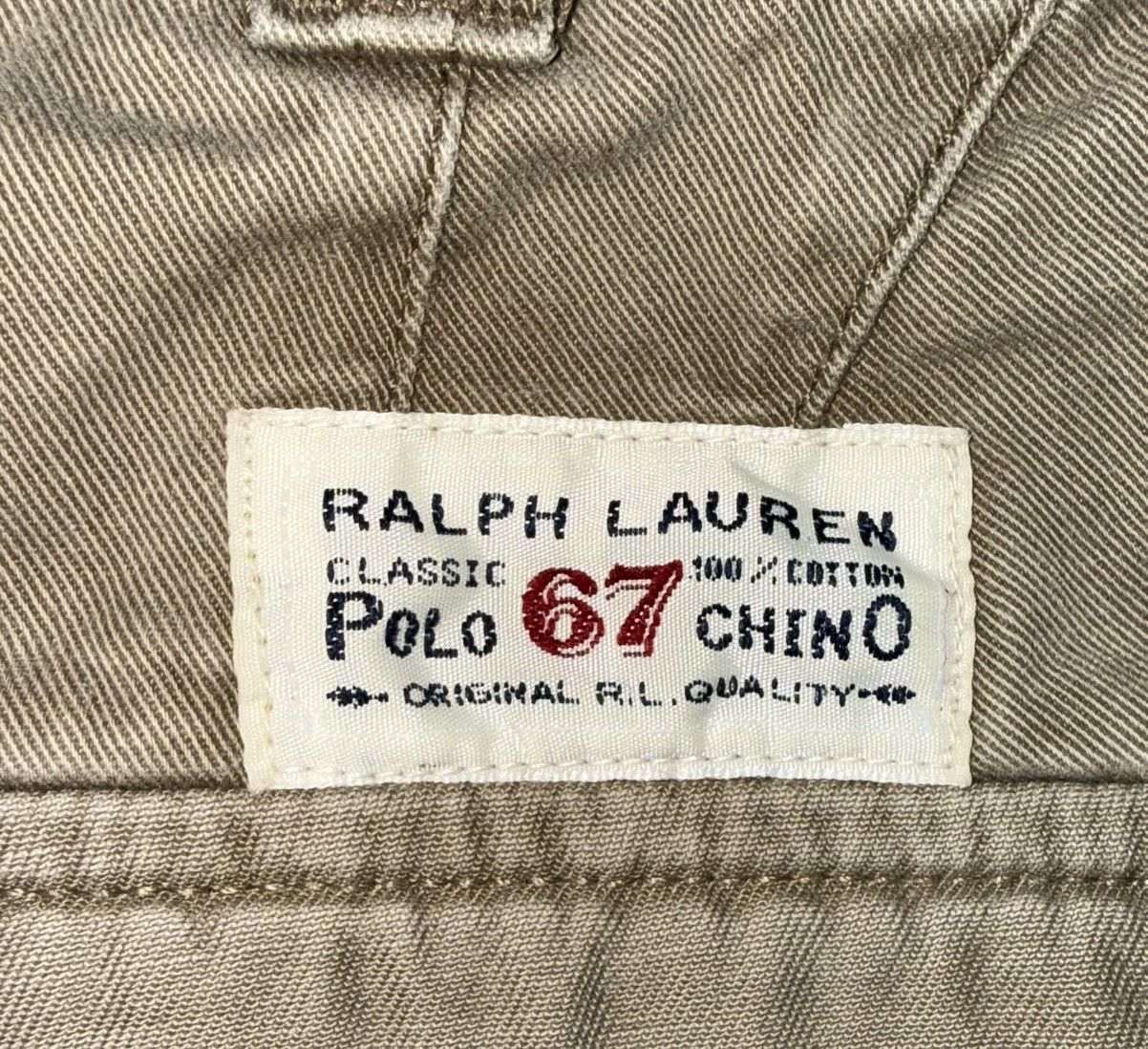 Polo Ralph Lauren Vintage Polo Ralph Lauren 67 Chino Cargo Pants Khaki 32x32 Size US 32 / EU 48 - 9 Thumbnail
