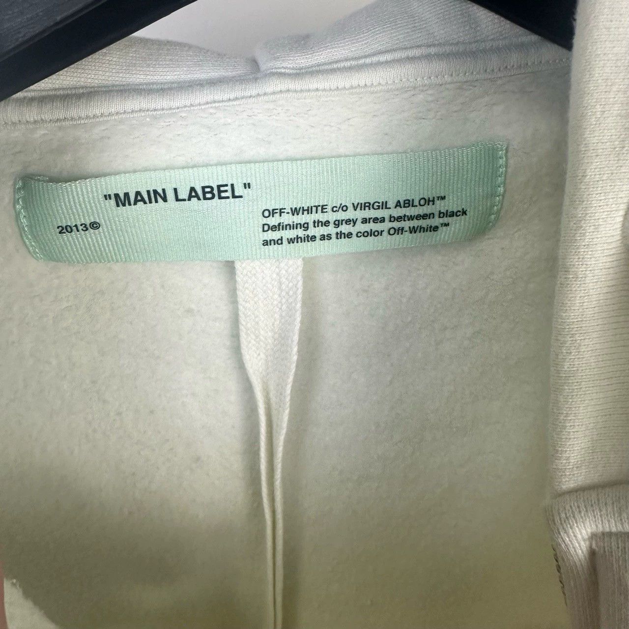 Off-White off-white rainbow gradient zip hoodie Size US L / EU 52-54 / 3 - 4 Thumbnail