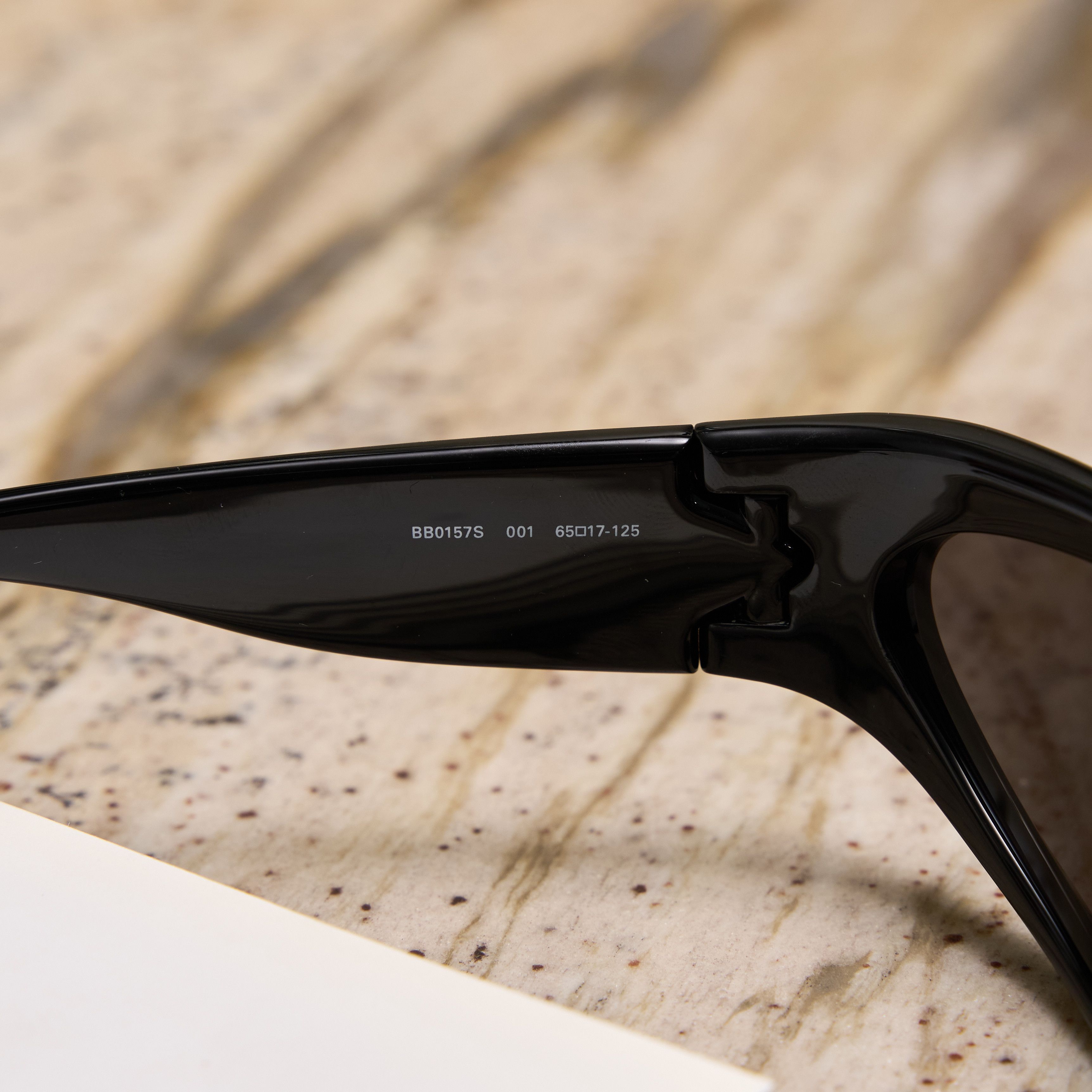 Balenciaga BALENCIAGA BB0157S 001 Sunglasses BLACK Size ONE SIZE - 6 Thumbnail