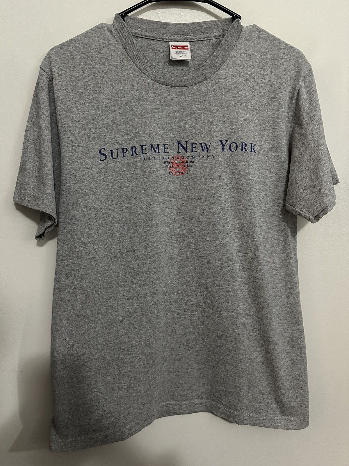 Supreme Supreme Tradition Tee Size US S / EU 44-46 / 1 - 1 Thumbnail