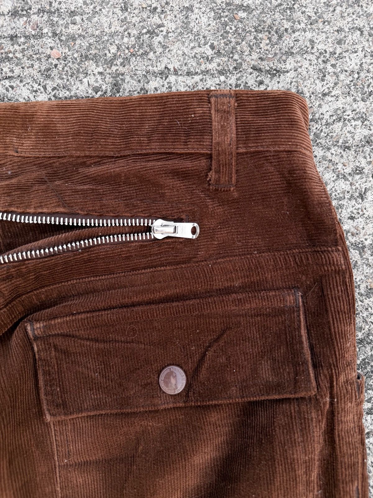 Number (N)ine Number (N)ine AW02 Nowhere man Multi-pocket Corduroy Pants Size US 30 / EU 46 - 11 Thumbnail