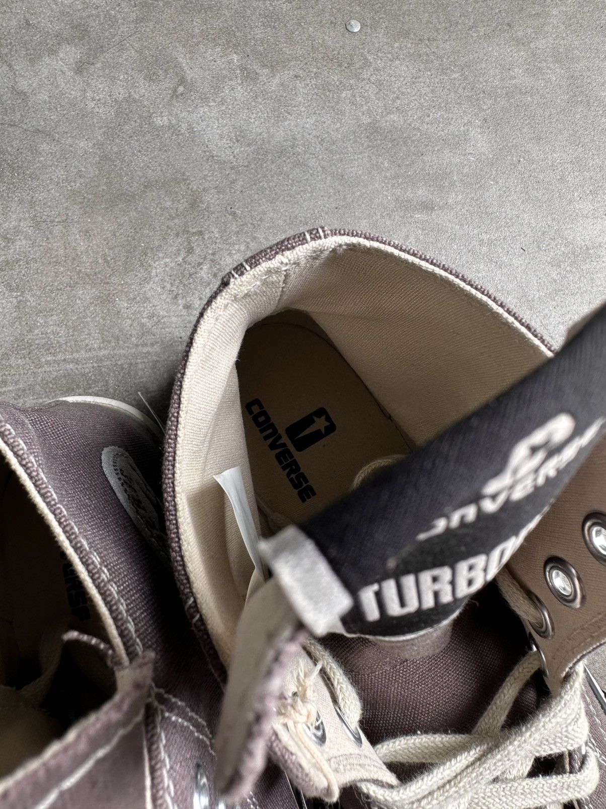 Rick Owens Rick Owens DRKSTAR HI Converse Size US 10 / EU 43 - 11 Thumbnail
