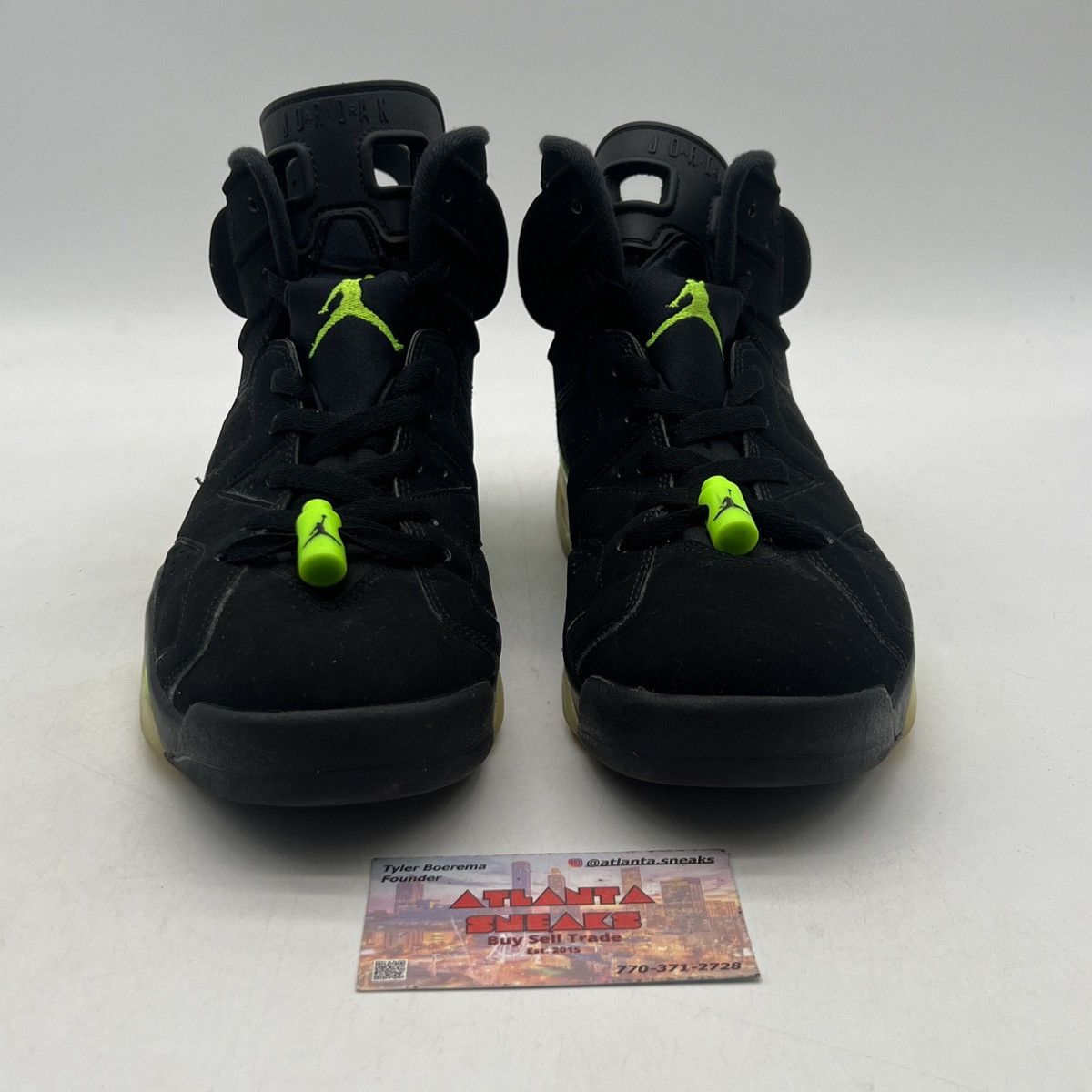 Jordan Brand Air Jordan 6 electric green Size US 8.5 / EU 41-42 - 2 Thumbnail