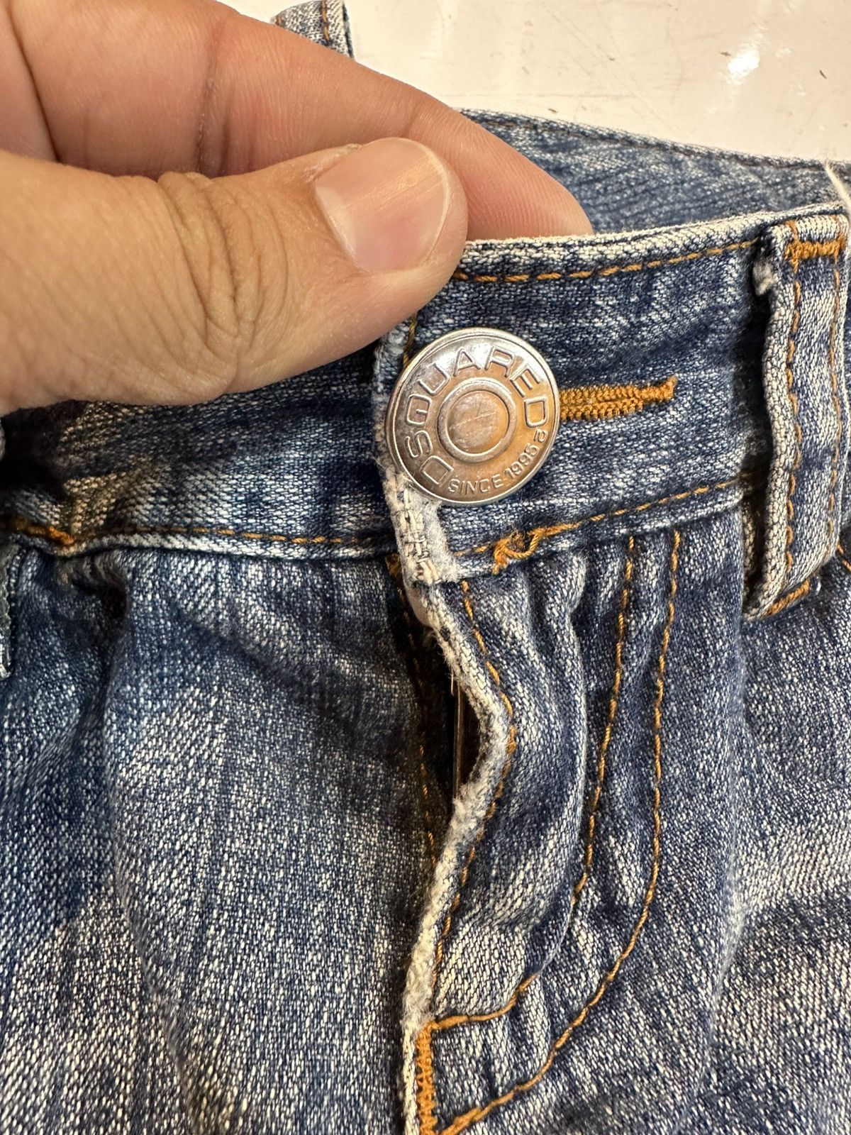 GOA 2000s Distressed Dsquared2 Flare Y2K Jeans Goa Lgb Style Size US 30 / EU 46 - 7 Thumbnail