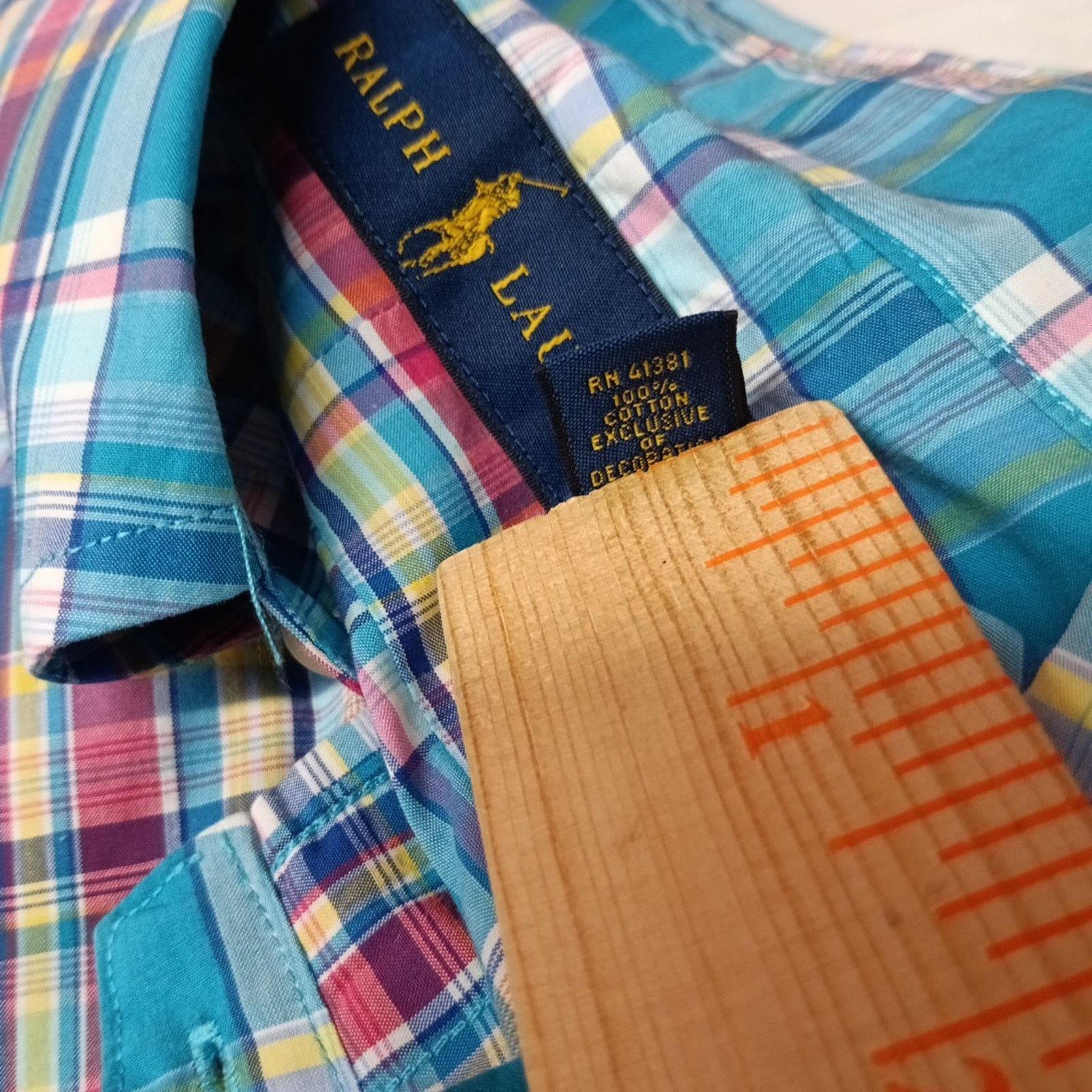 Polo Ralph Lauren Polo Ralph Lauren Button Down Shirt Men's M Multicolor Plaid Size US M / EU 48-50 / 2 - 5 Thumbnail