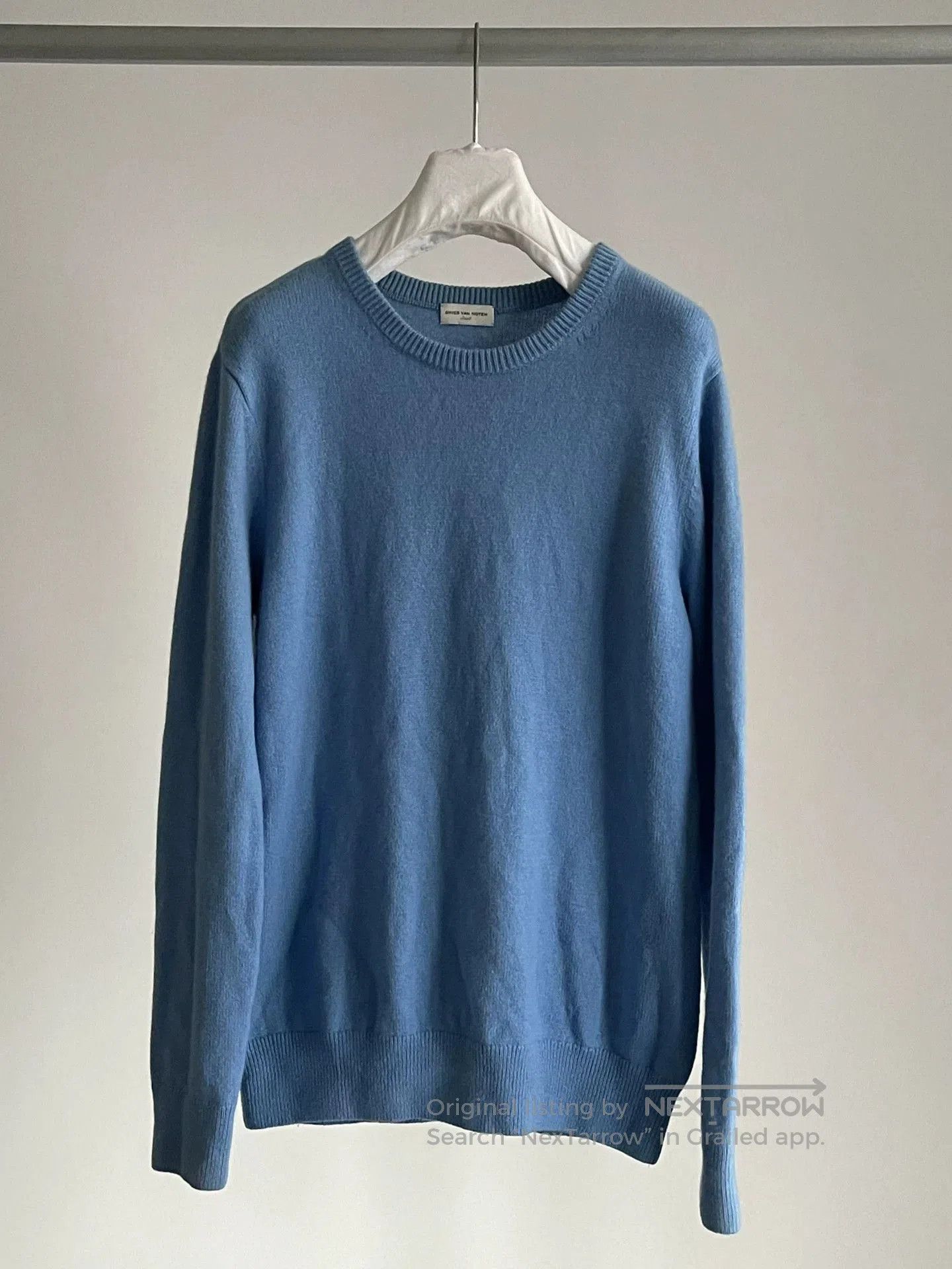 Dries Van Noten Cashmere Blue Sweater by Dries Van Noten. Size S / US 4 / IT 40 - 4 Thumbnail