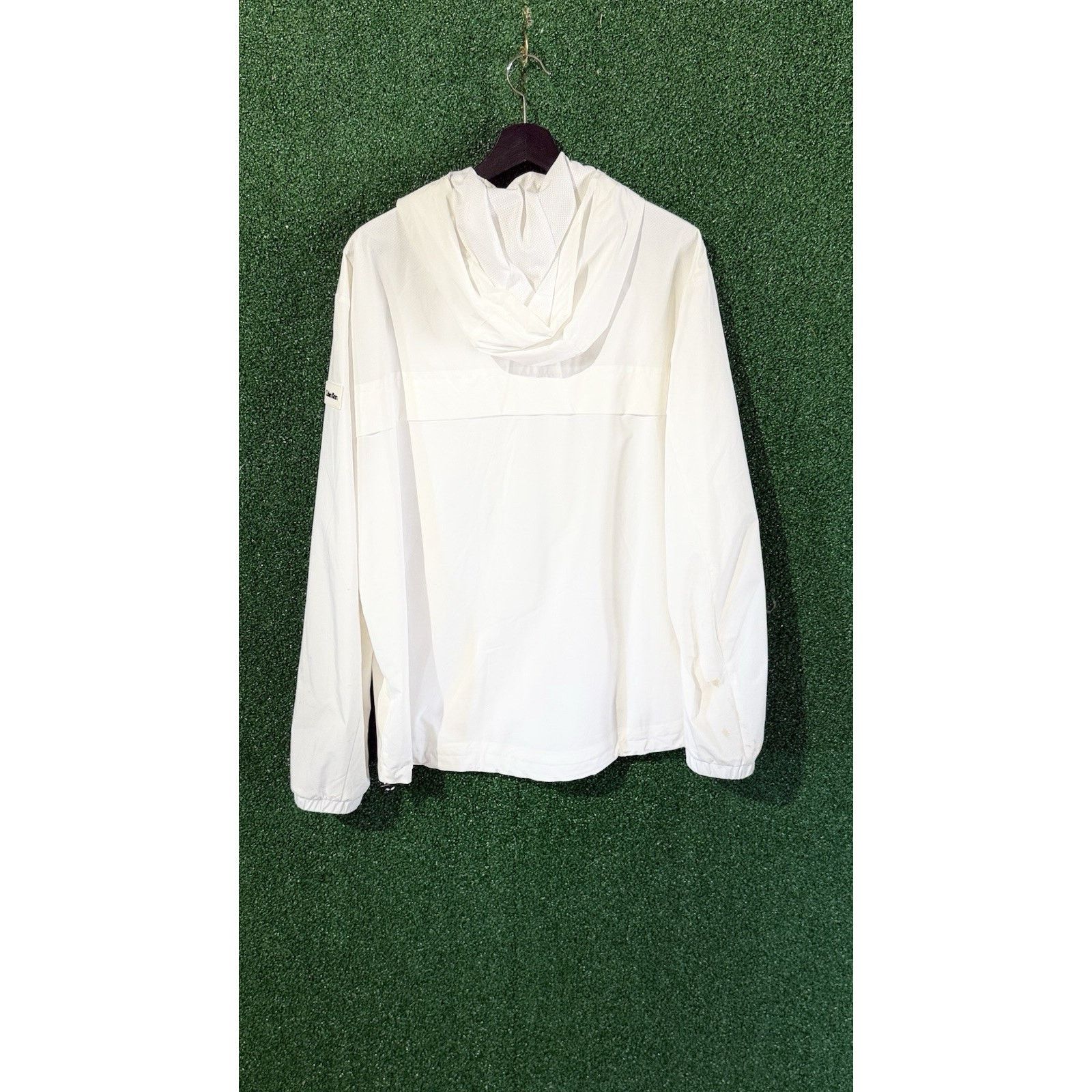 Calvin Klein Calvin Klein Men’s White Full Zip Windbreaker Jacket Size L Size US L / EU 52-54 / 3 - 7 Thumbnail
