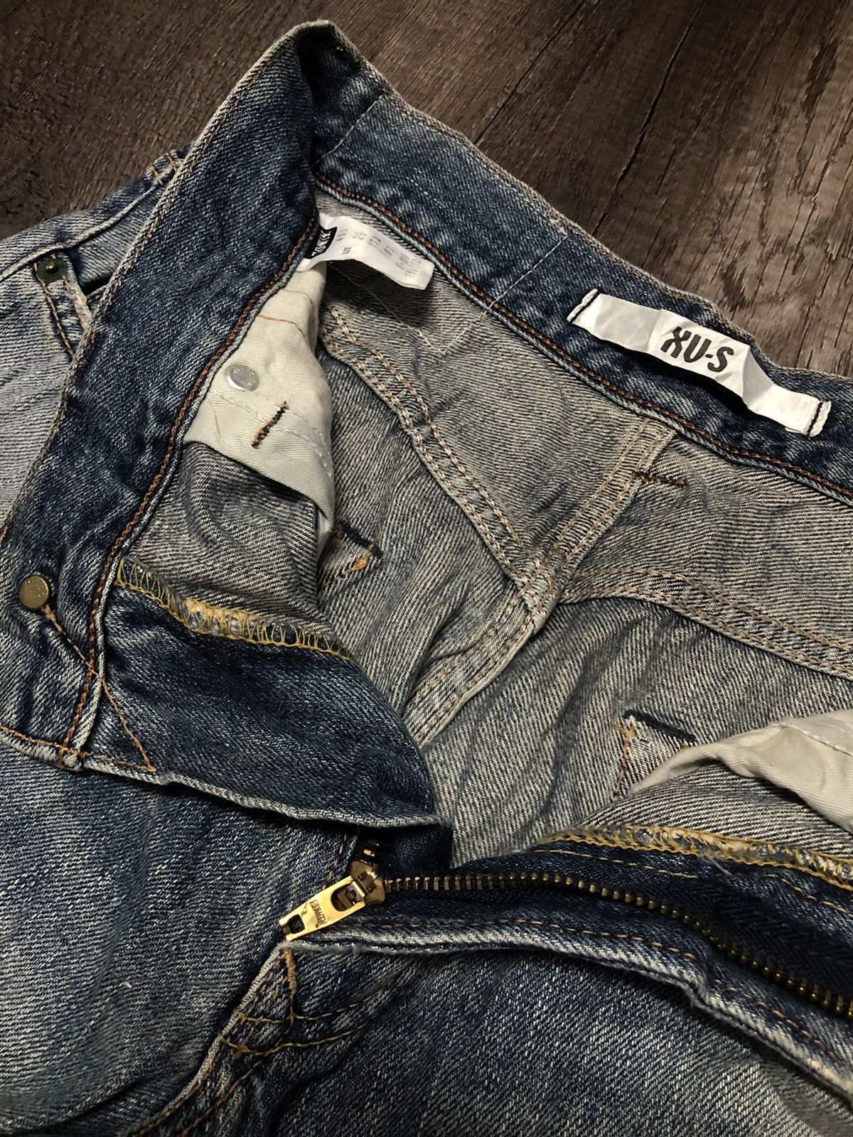 Edwin × Vintage Vintage Edwin XU-S Distressed Denim Size US 30 / EU 46 - 10 Thumbnail