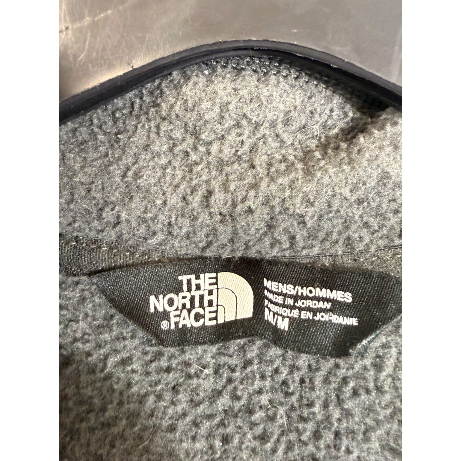 The North Face The North Face Fleece Jacket M Heather Gray Mens Quarter Zip Lined Stand-Up Neck Pullover Logo Size US M / EU 48-50 / 2 - 5 Thumbnail
