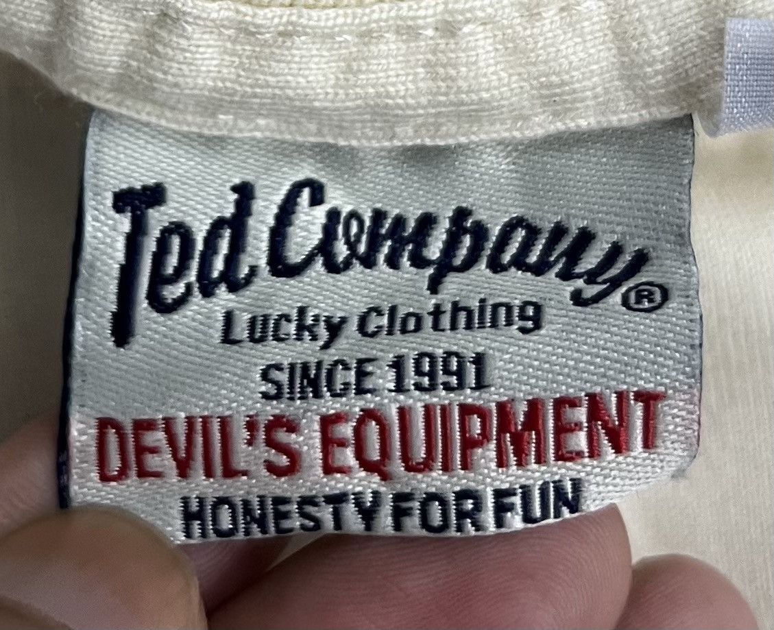 Tedman × Vintage TED COMPANY BAD LUCK OFF!! TEDMAN’S LUCKY CLOTHING SHIRT Size US S / EU 44-46 / 1 - 10 Thumbnail