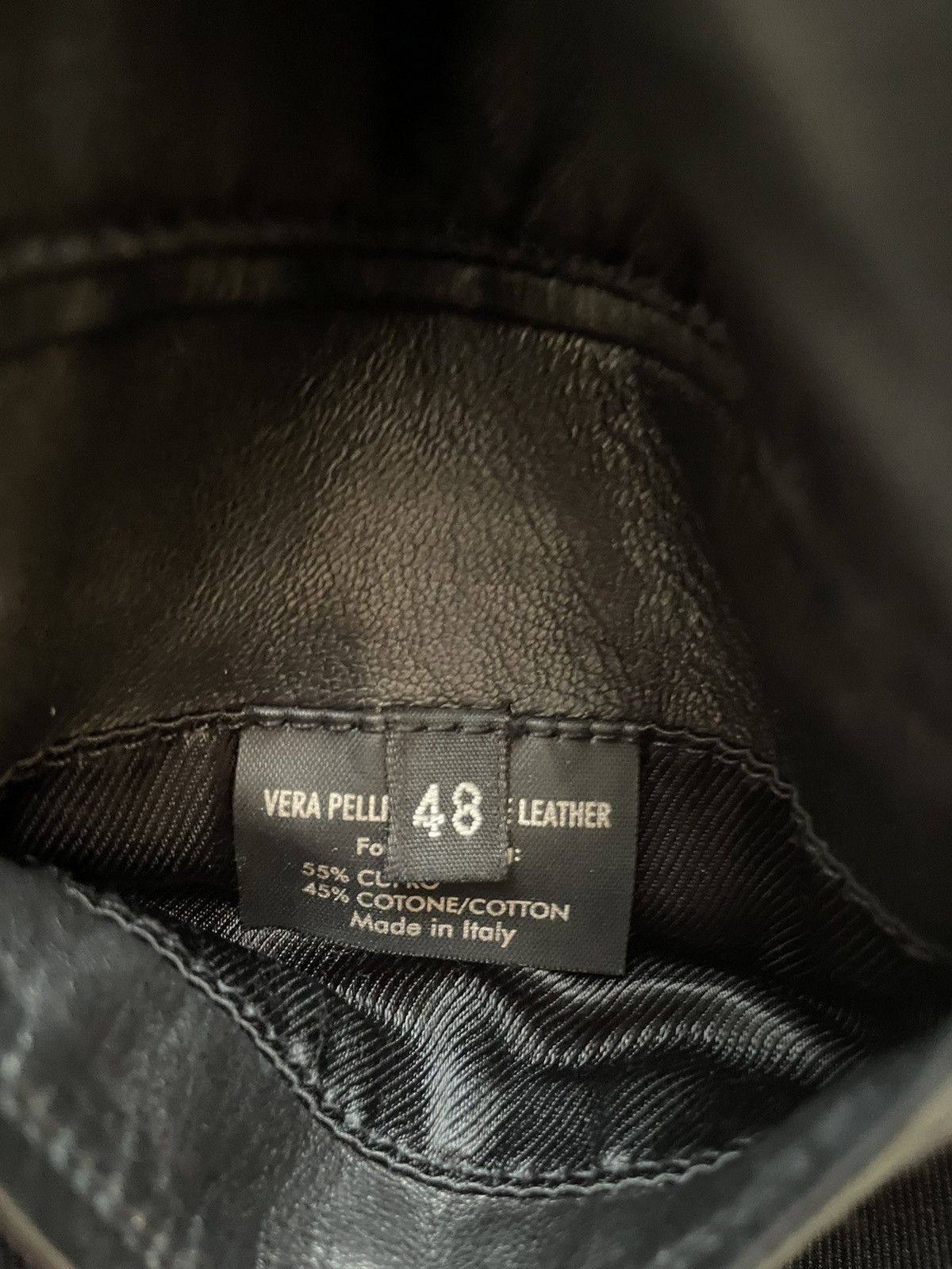 Gucci Gucci Leather Coat Size 48R - 6 Thumbnail