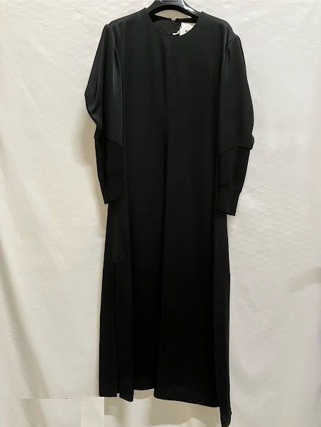 Jil Sander o1loc1c1124 Dress in Black Size L / US 10 / IT 46 - 1 Preview