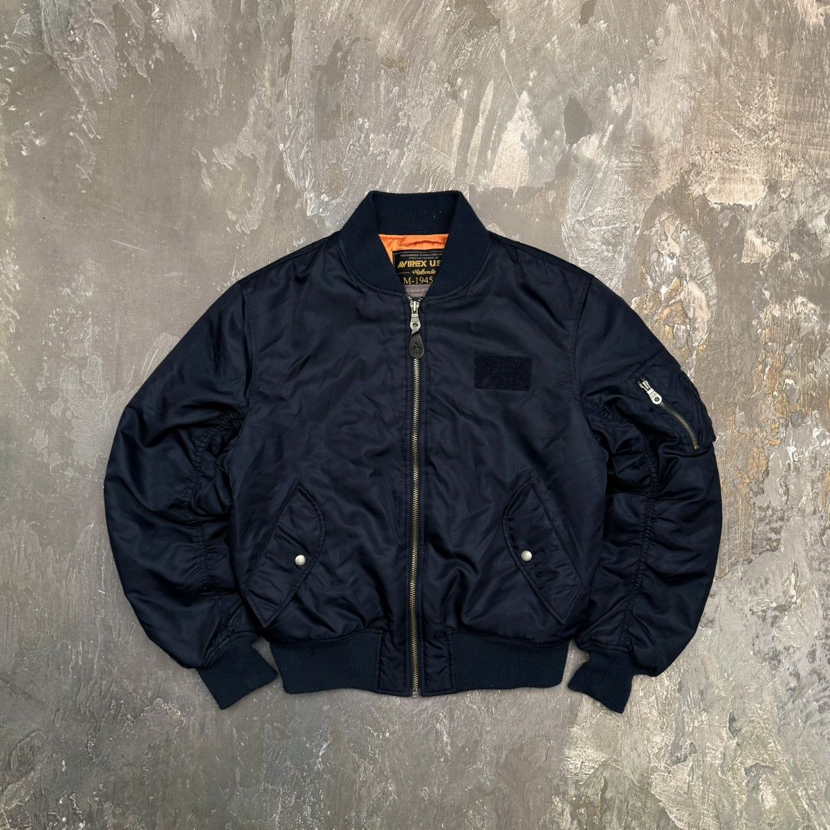 Avirex Avirex Vintage USA Flight MA1 Reversible Bomber Jacket Size US M / EU 48-50 / 2 - 1 Thumbnail