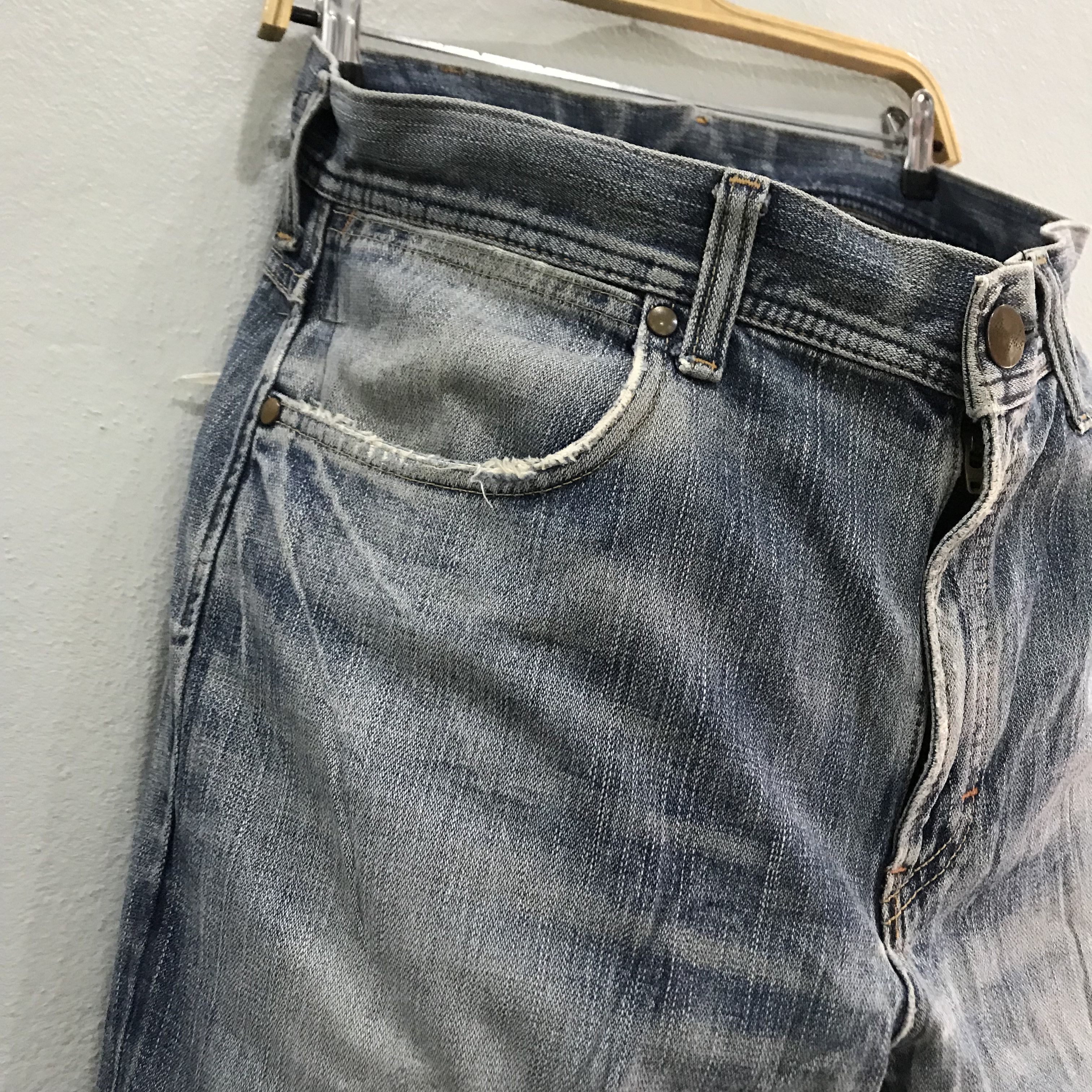 Wrangler Vintage 90's Wrangler Stone Washed Jeans Size US 36 / EU 52 - 8 Thumbnail