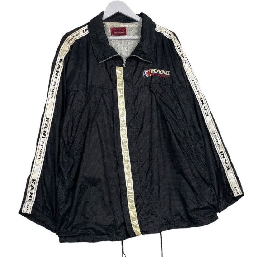 Japanese Brand × Karl Kani × Vintage 💥KARL KANI SPORT SIDETAPE VINTAGE WINDBREAKER Size US XL / EU 56 / 4 - 3 Thumbnail