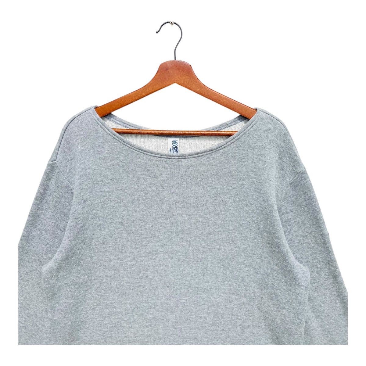 Beams Japan × Loopwheeler Japanese Brand Beams x Loopwheeler Women Sweatshirt Pullover Size US XL / EU 56 / 4 - 2 Thumbnail