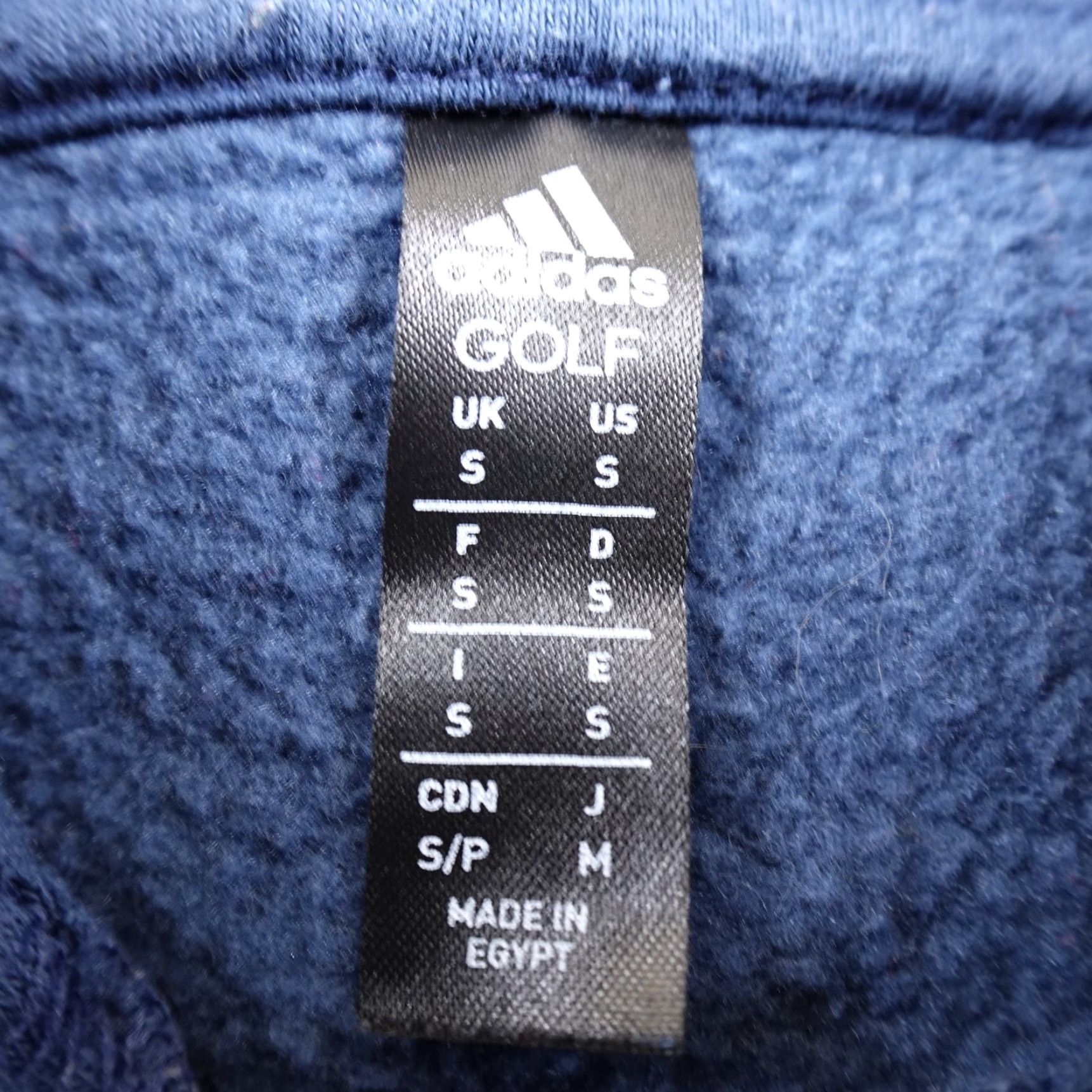 Adidas Adidas Hoodie Mens S Blue Logo Golf Pullover Sweatshirt Sweater Athletic Active Size US S / EU 44-46 / 1 - 4 Thumbnail