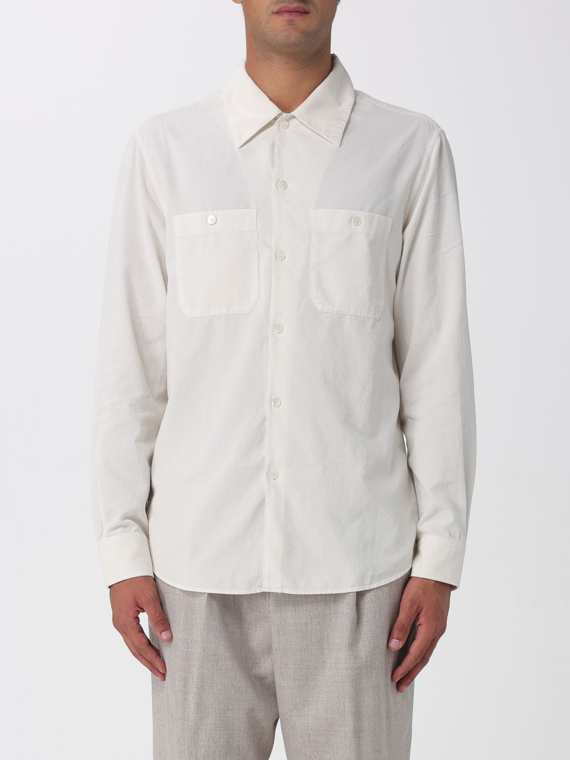 Brunello Cucinelli Brunello Cucinelli Shirt Men White Size US M / EU 48-50 / 2 - 1 Thumbnail
