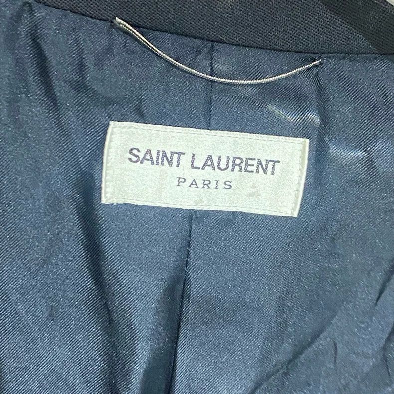 Saint Laurent Paris Saint Laurent Black Blazer Jacket- Size US L / EU 52-54 / 3 - 3 Thumbnail