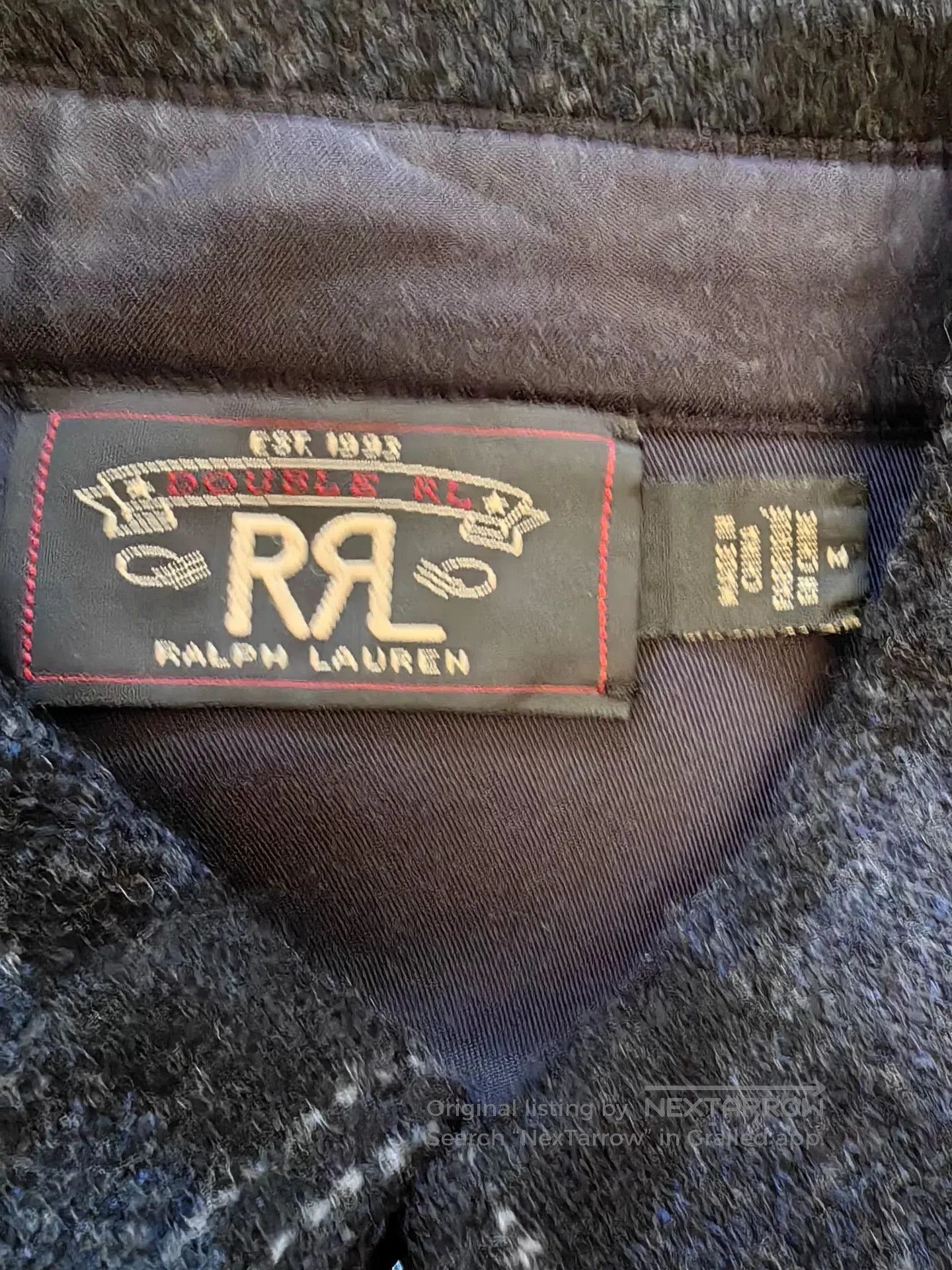 RRL Ralph Lauren RRL Fleece Overshirt Jacket. Size US M / EU 48-50 / 2 - 3 Thumbnail