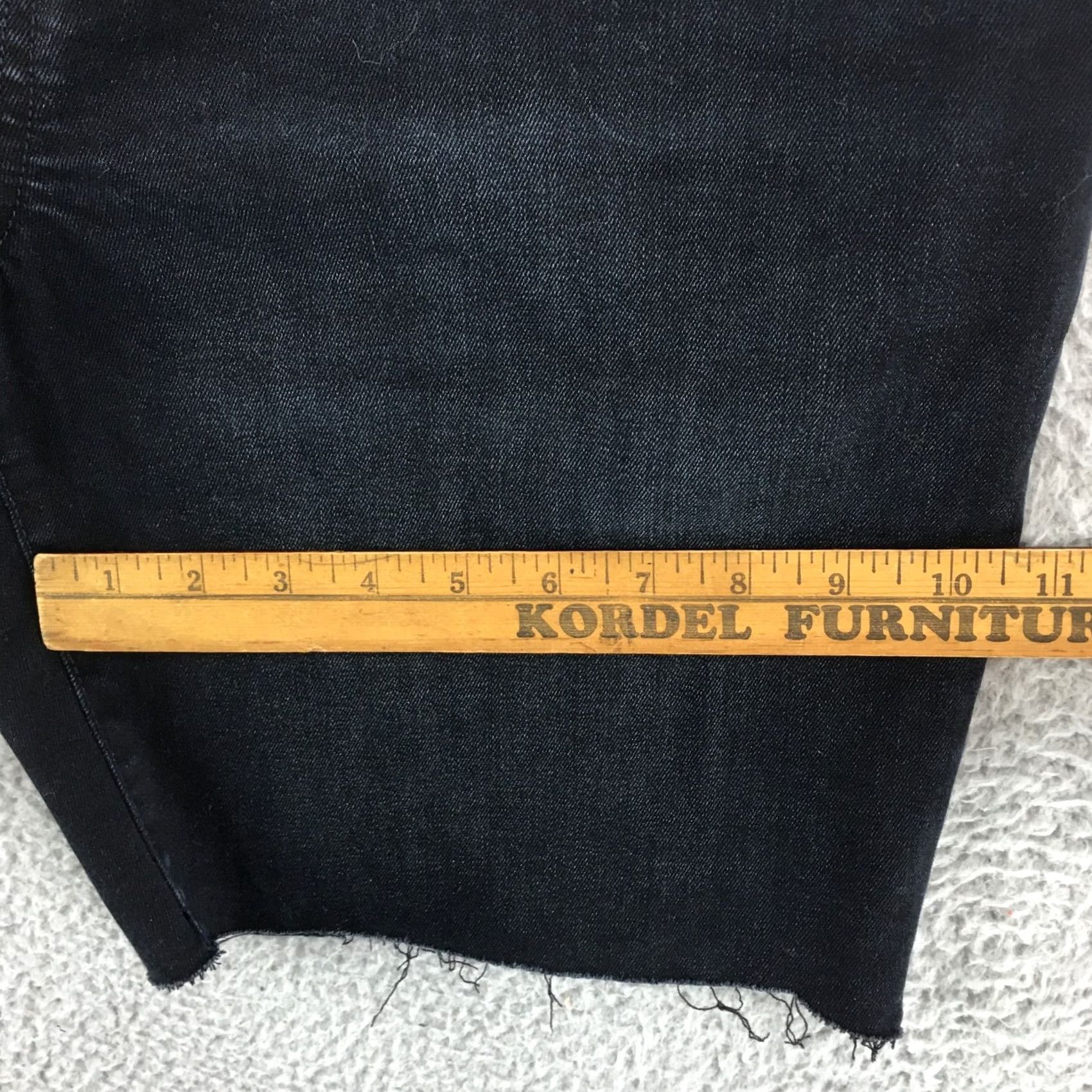 Denime Ingrid & Isabel Maternity Bermuda Shorts Womens Blue Denim 37x8.5 NEW Size 25" / US 0 / IT 36 - 7 Thumbnail