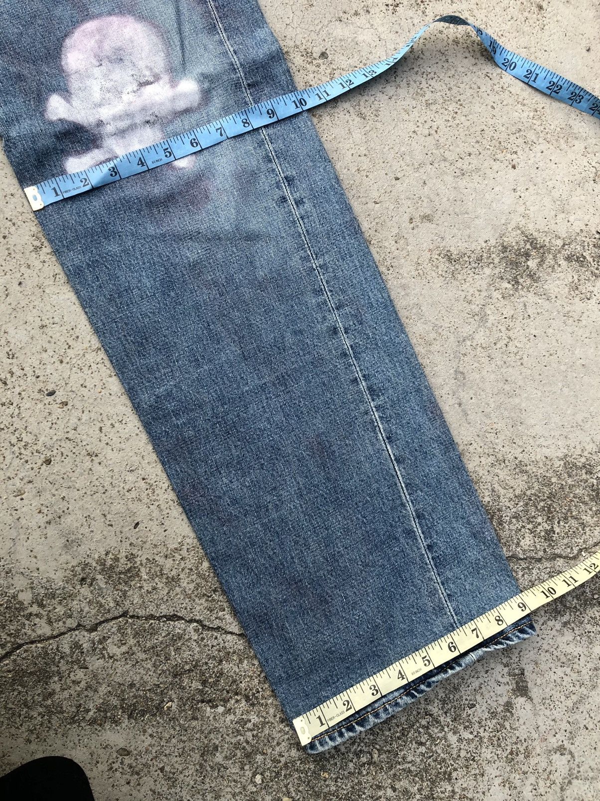 Edwin WIDE LEG SELVEDGE EDWIN PAINTED DENIM Size US 34 / EU 50 - 15 Thumbnail