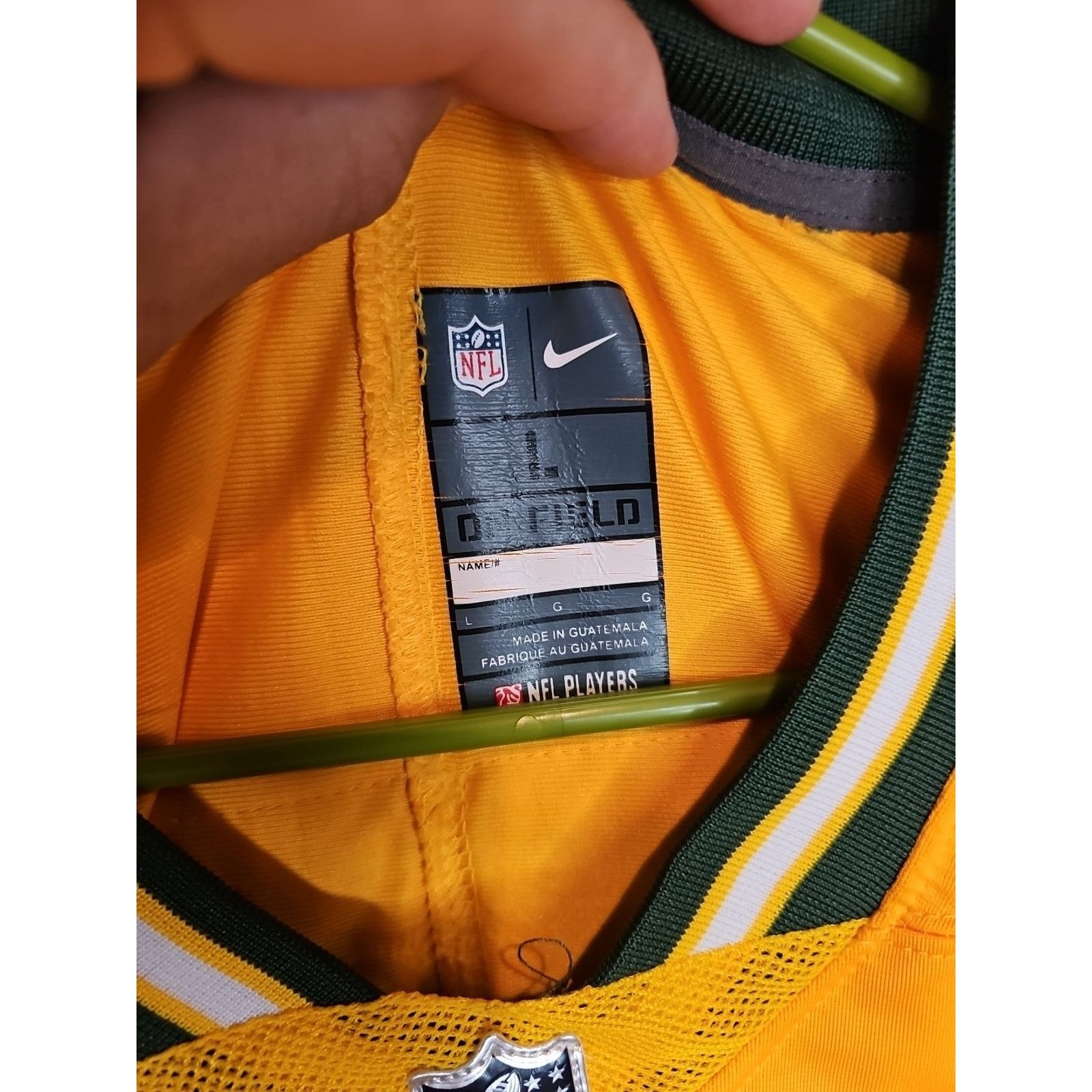 Nike Green Bay Packers Nike Jersey Large Za'Darius Smith #55 Size US L / EU 52-54 / 3 - 6 Thumbnail