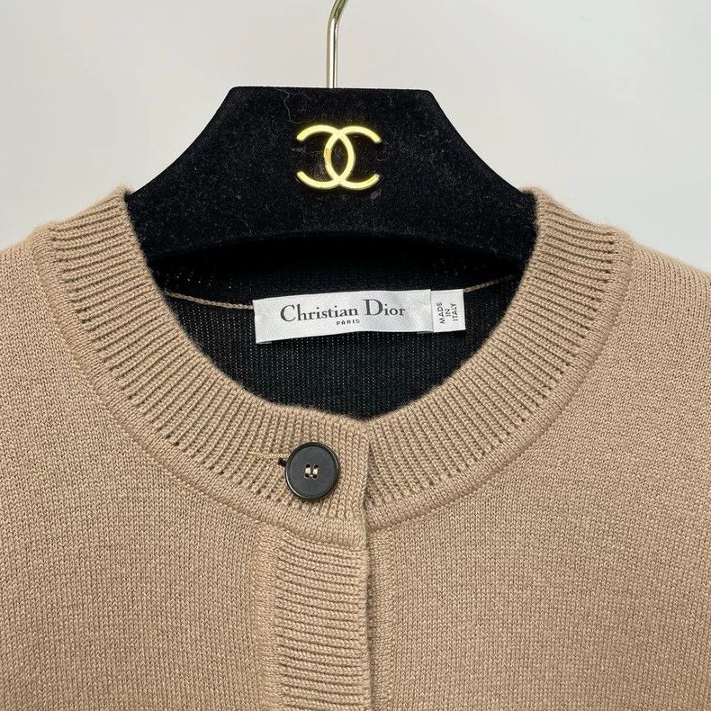 Dior Dior Long-sleeved cashmere cardigan jacket 2504-Nextarrow Size XS / US 0-2 / IT 36-38 - 5 Thumbnail