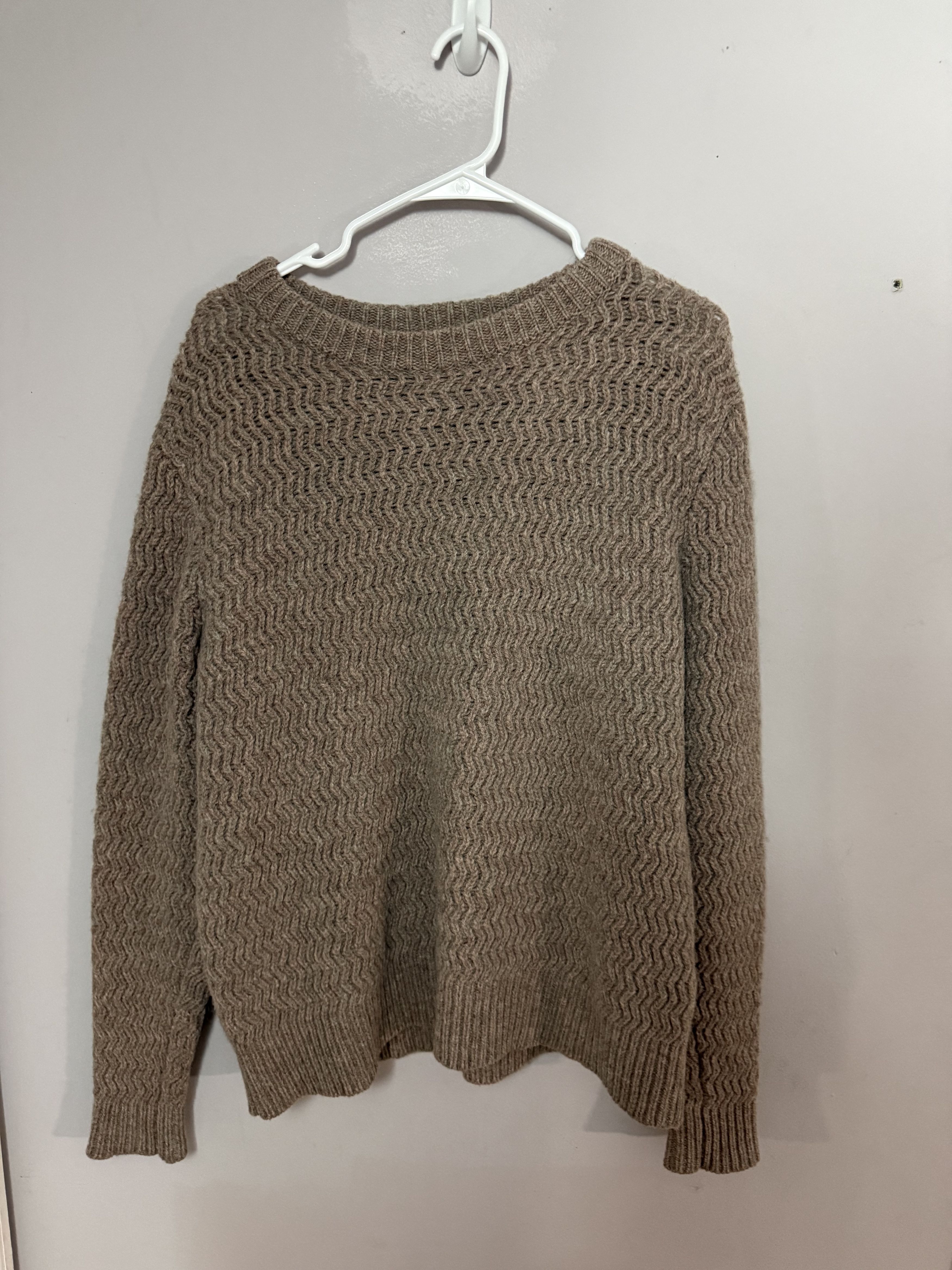 Acne Studios Acne Studios Nyle Herringbone Knit Sweater Size US M / EU 48-50 / 2 - 1 Thumbnail