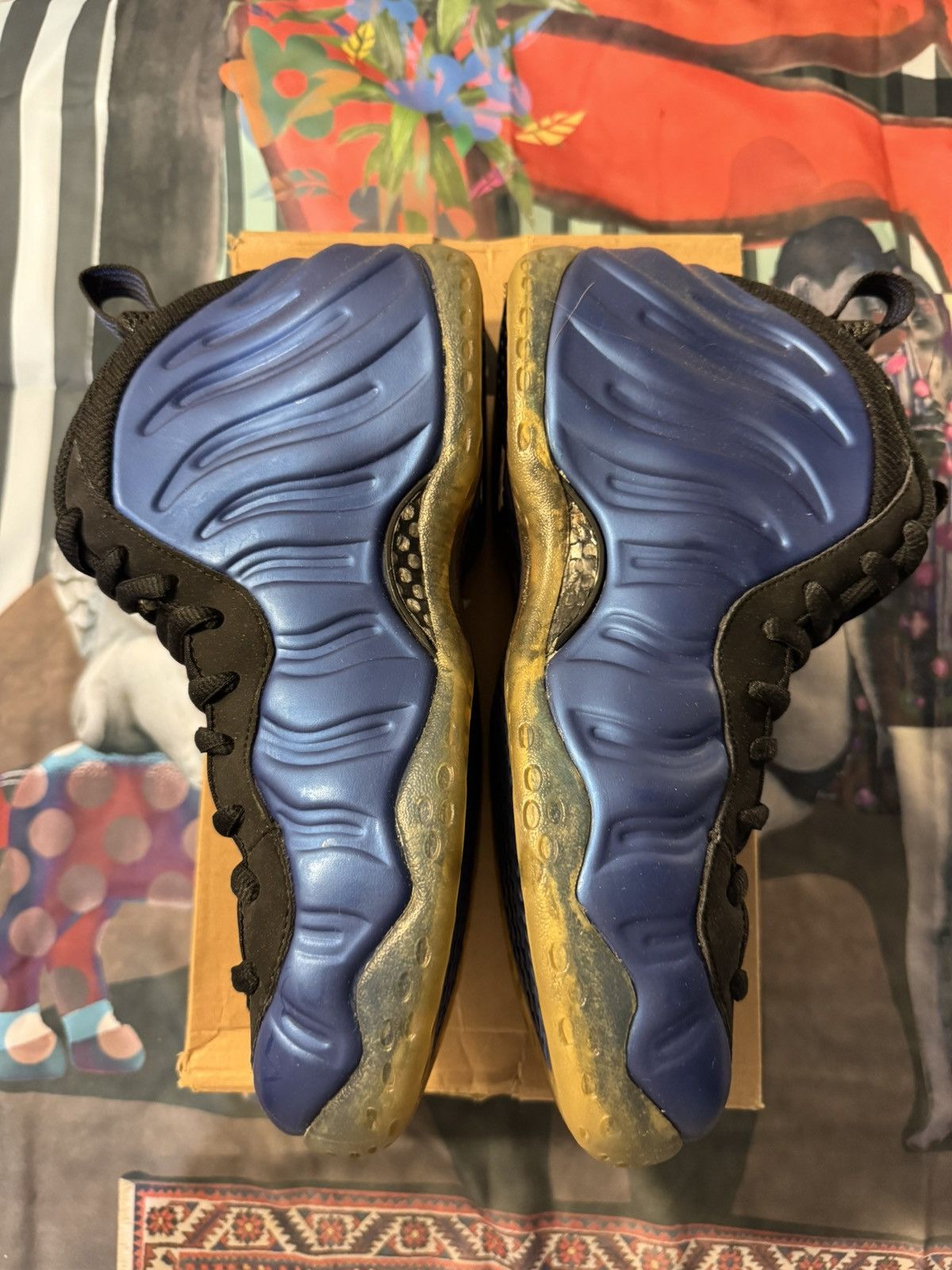 Nike Foamposit Royal Blue Size US 8 / EU 41 - 8 Thumbnail