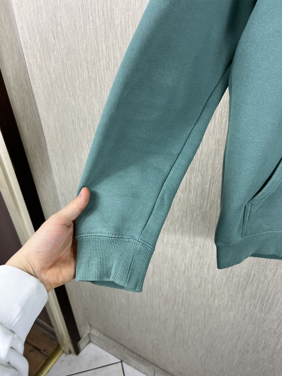 Stussy × Vintage Vintage Stussy basic y2k hoodie sweatshirt sea green rare Size US S / EU 44-46 / 1 - 9 Thumbnail