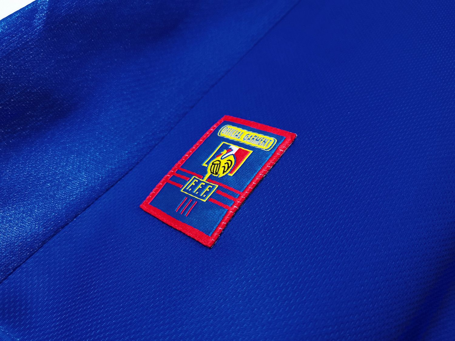 Adidas × Vintage 1998 France WC Home Shirt Zidane #10 Size US L / EU 52-54 / 3 - 4 Thumbnail