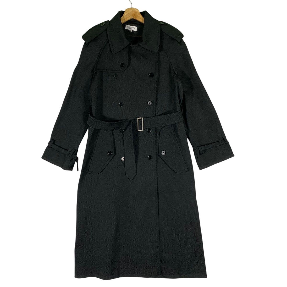 Vintage Ter Et Bantine Long Coat Size 40 (S/M) Black Colour
