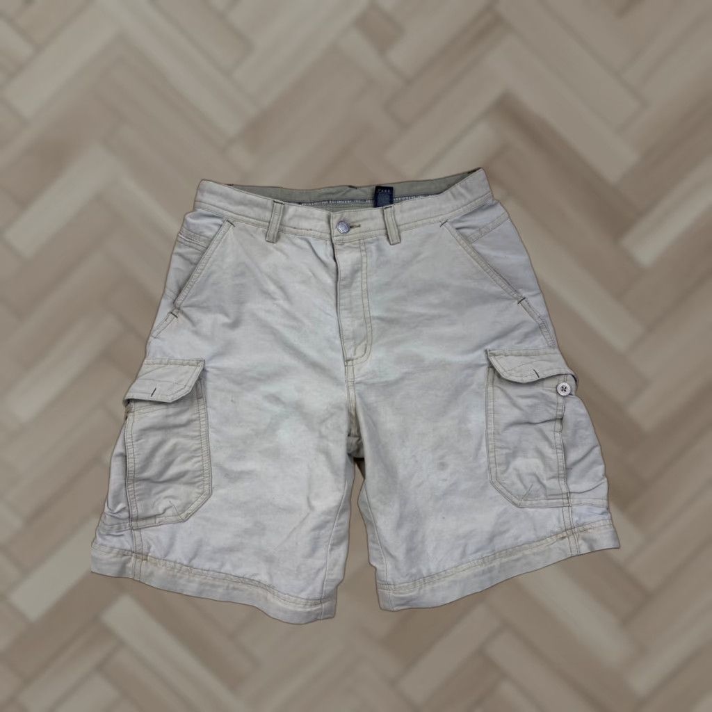 Vintage REI Mens Cargo Shorts 30 Khaki Beige Outdoor Hiking Casual Cargo Shorts Mens 30 Size US 30 / EU 46 - 1 Thumbnail