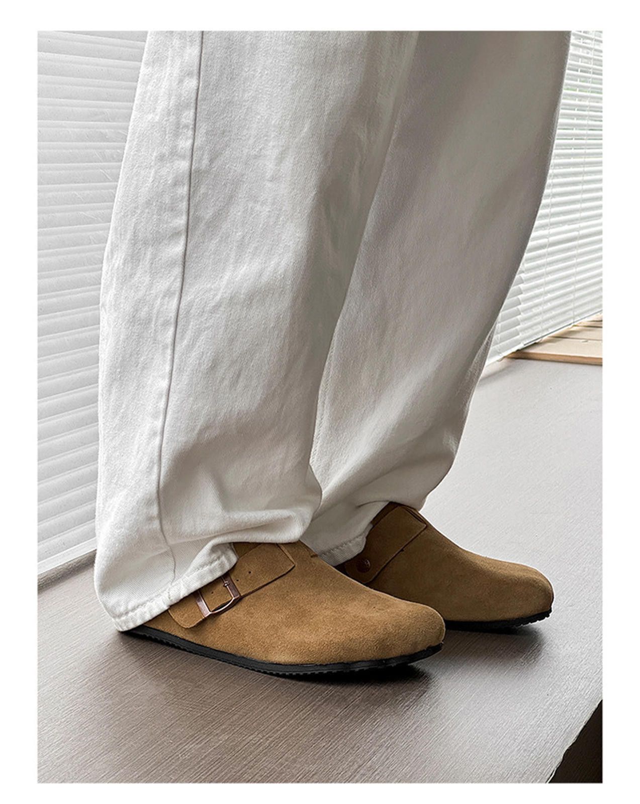 Other Stylish Unisex Suede Slip-On Clogs Size US 10 / EU 43 - 4 Thumbnail