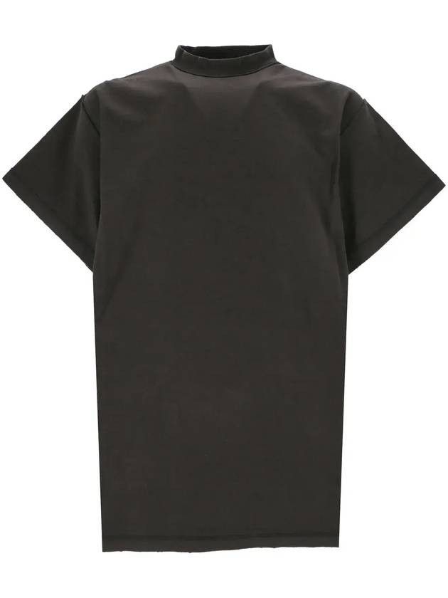 Balenciaga o1w1db10226 Inside Out Oversized T-Shirt in Washed Black Size US S / EU 44-46 / 1 - 1 Thumbnail