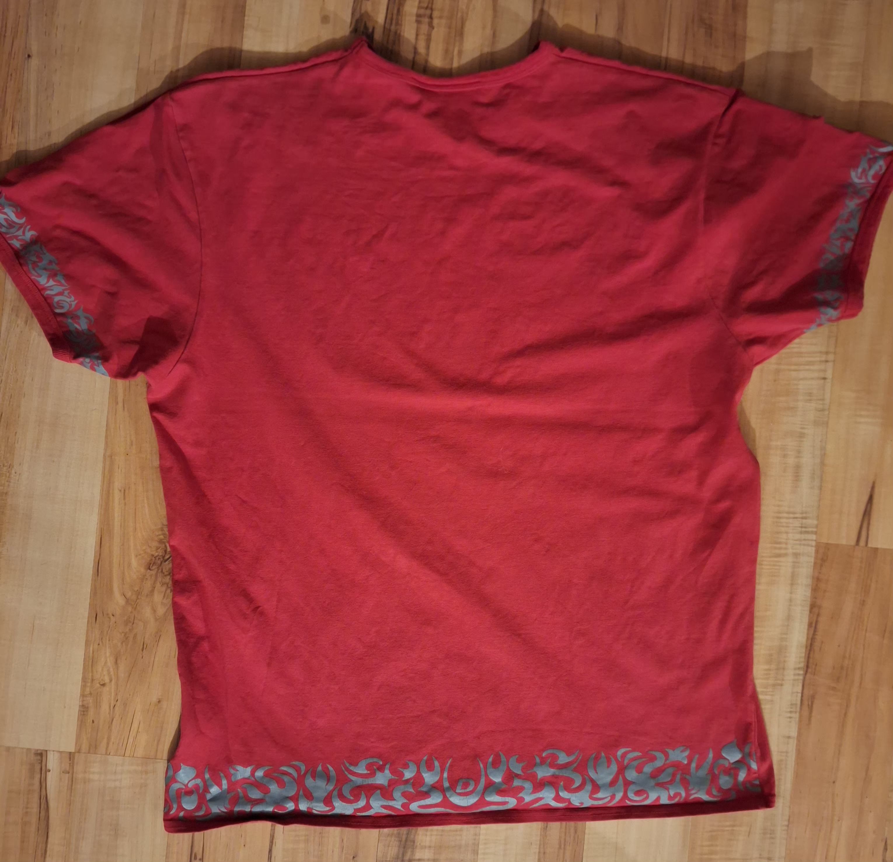 The Unbranded Brand Duck and Cover S/S 2000 Tribal Cyber Vintage T-Shirt Y2K Size US XL / EU 56 / 4 - 3 Thumbnail