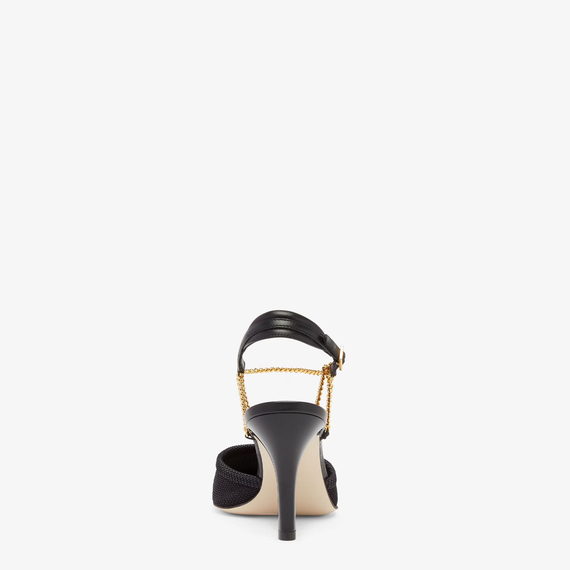 Fendi o1s1wg110425 Mules in Black Size US 7 / IT 37 - 3 Thumbnail