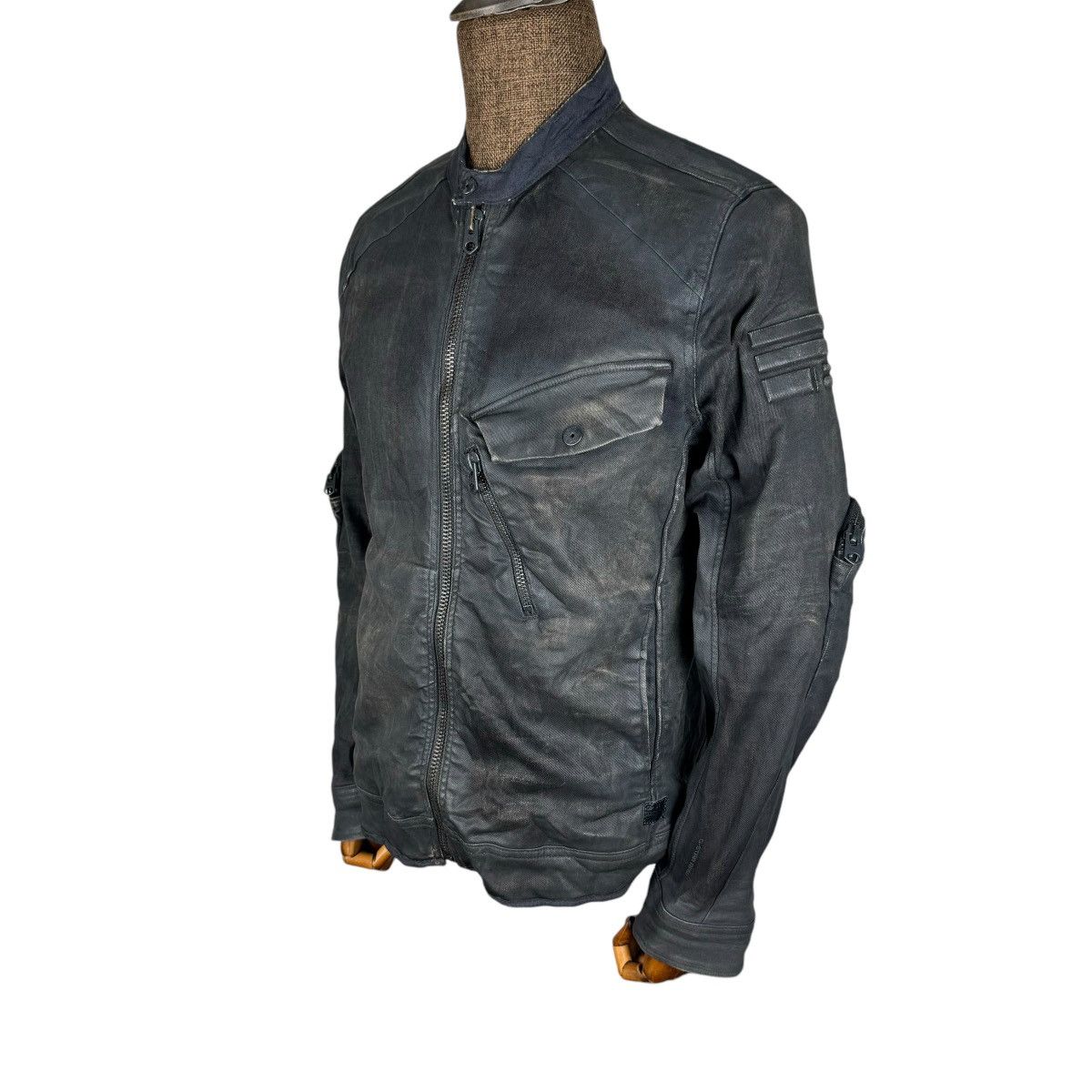 G-Star ☀️G STAR RAW BIKERS ZIPPER JACKET Size US M / EU 48-50 / 2 - 2 Thumbnail
