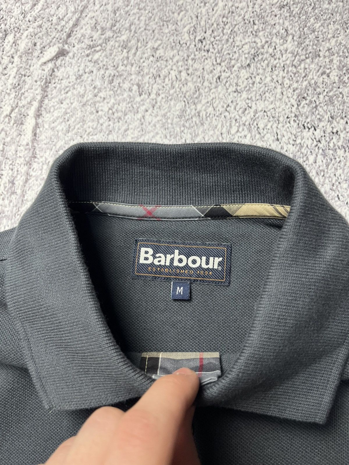 Barbour Vintage Mens Polo Barbour Logo T-Shirt Top Size US M / EU 48-50 / 2 - 9 Thumbnail