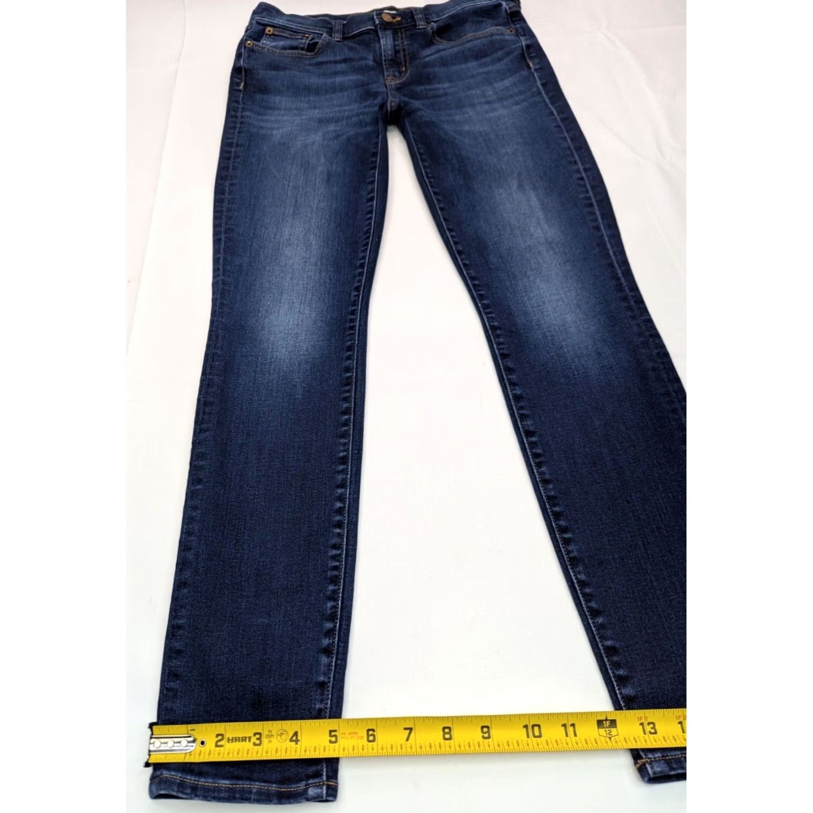 J.Crew J.CREW Stretch Skinny Jeans Women 28 Blue E7294 Skinny Modern 5-Pocket Denim Woman Jeans M/L - 28x29.5 / 27x30 tag adjustable size XX Size 28" / US 6 / IT 42 - 2 Thumbnail