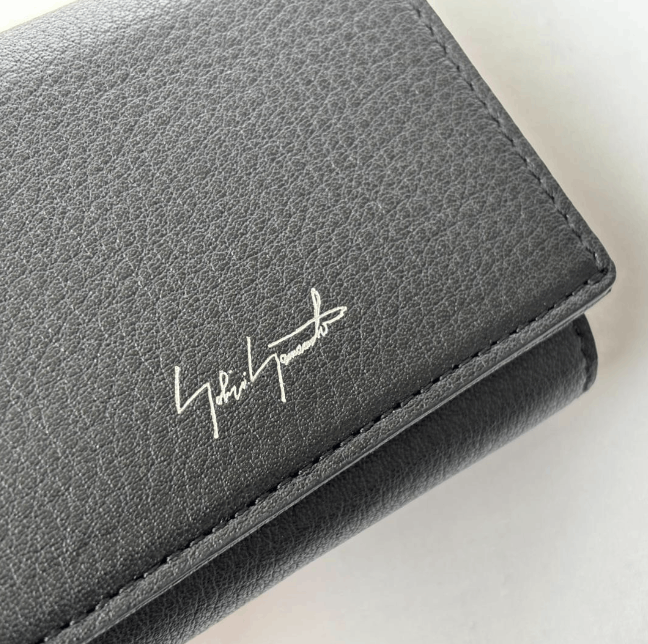 Yohji Yamamoto Discord Yohji Yamamoto - Compact 3-fold Leather Wallet Size ONE SIZE - 10 Thumbnail