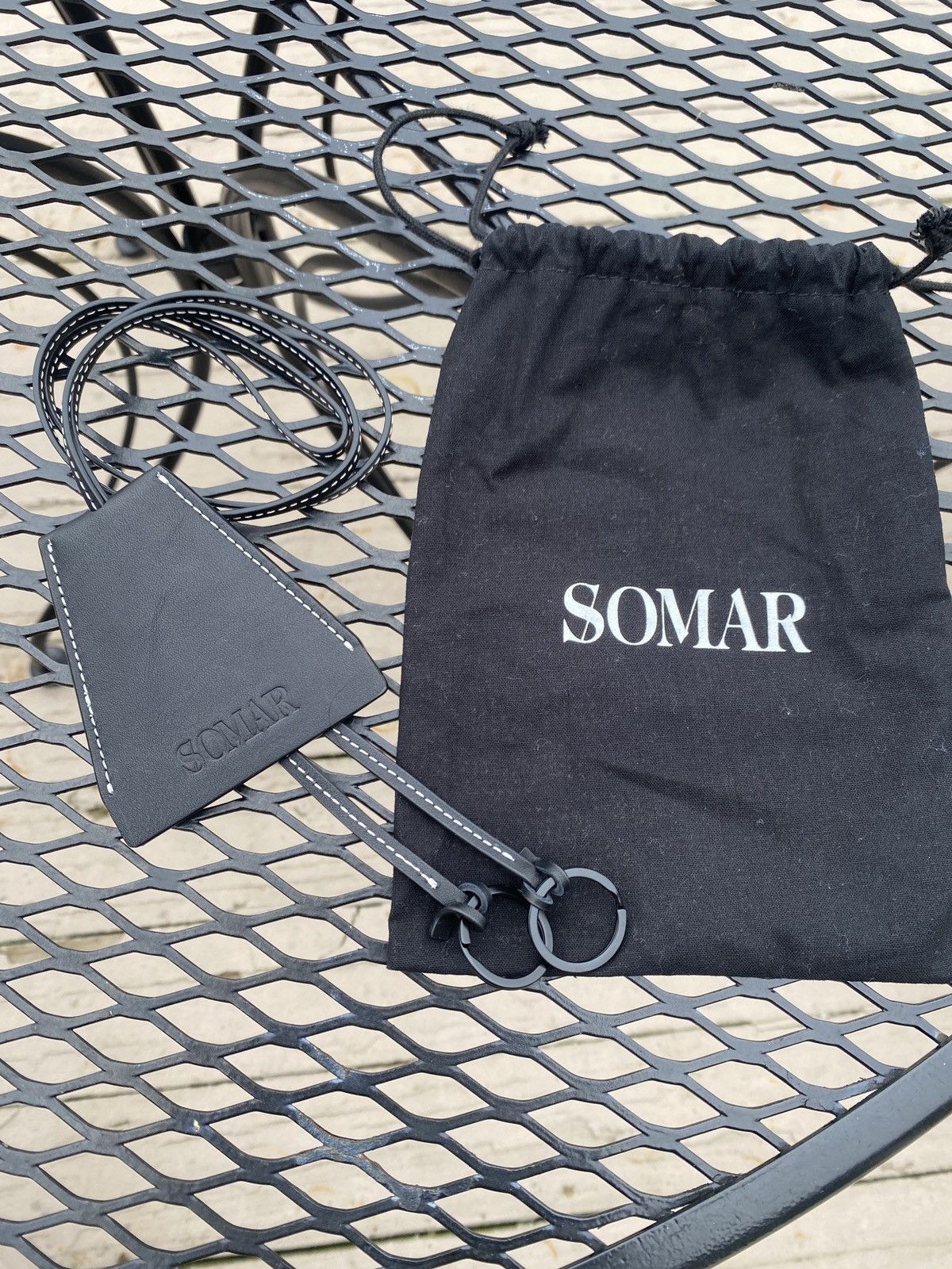 Somar Leather keyring holder Size ONE SIZE - 1 Thumbnail