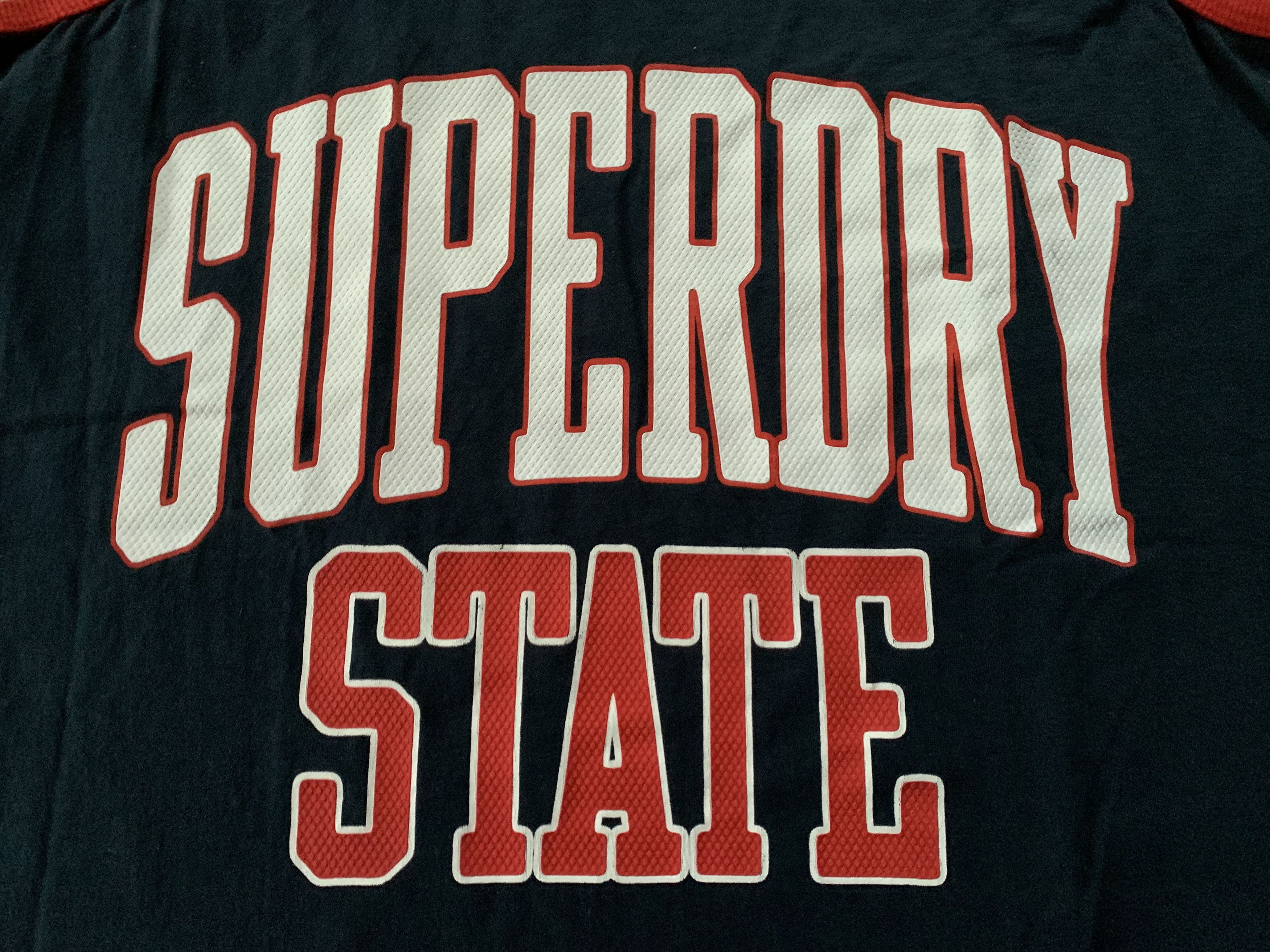 Japanese Brand × Superdry Superdry State Printed Sleeveless T Shirt Size US XL / EU 56 / 4 - 5 Thumbnail